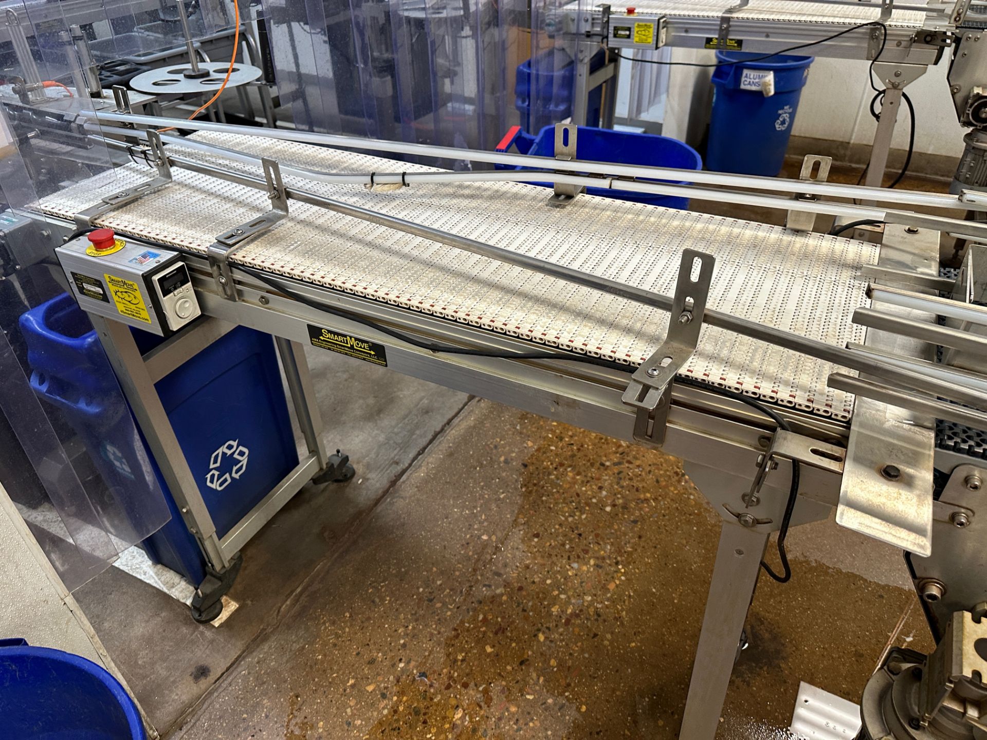 2021 Smart Move Conveyor from Filler to Labeler (Approx. 18" x 5') | Rig Fee $150 - Image 2 of 3