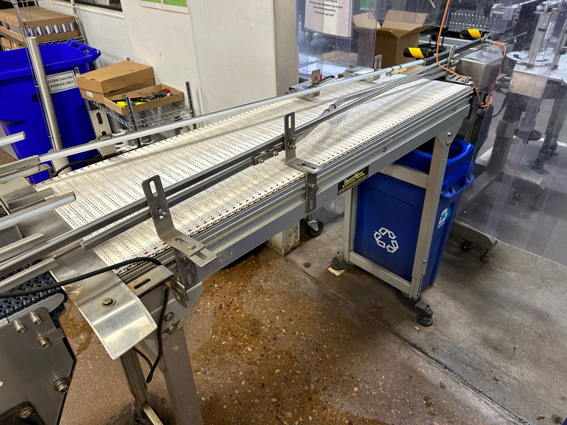 2021 Smart Move Conveyor from Filler to Labeler (Approx. 18" x 5') | Rig Fee $150