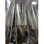 2019 ABS 120 BBL Stainless Steel Fermentation Tank - Cone Bottom with 3" | Rig Fee $2150 w/ Saddles