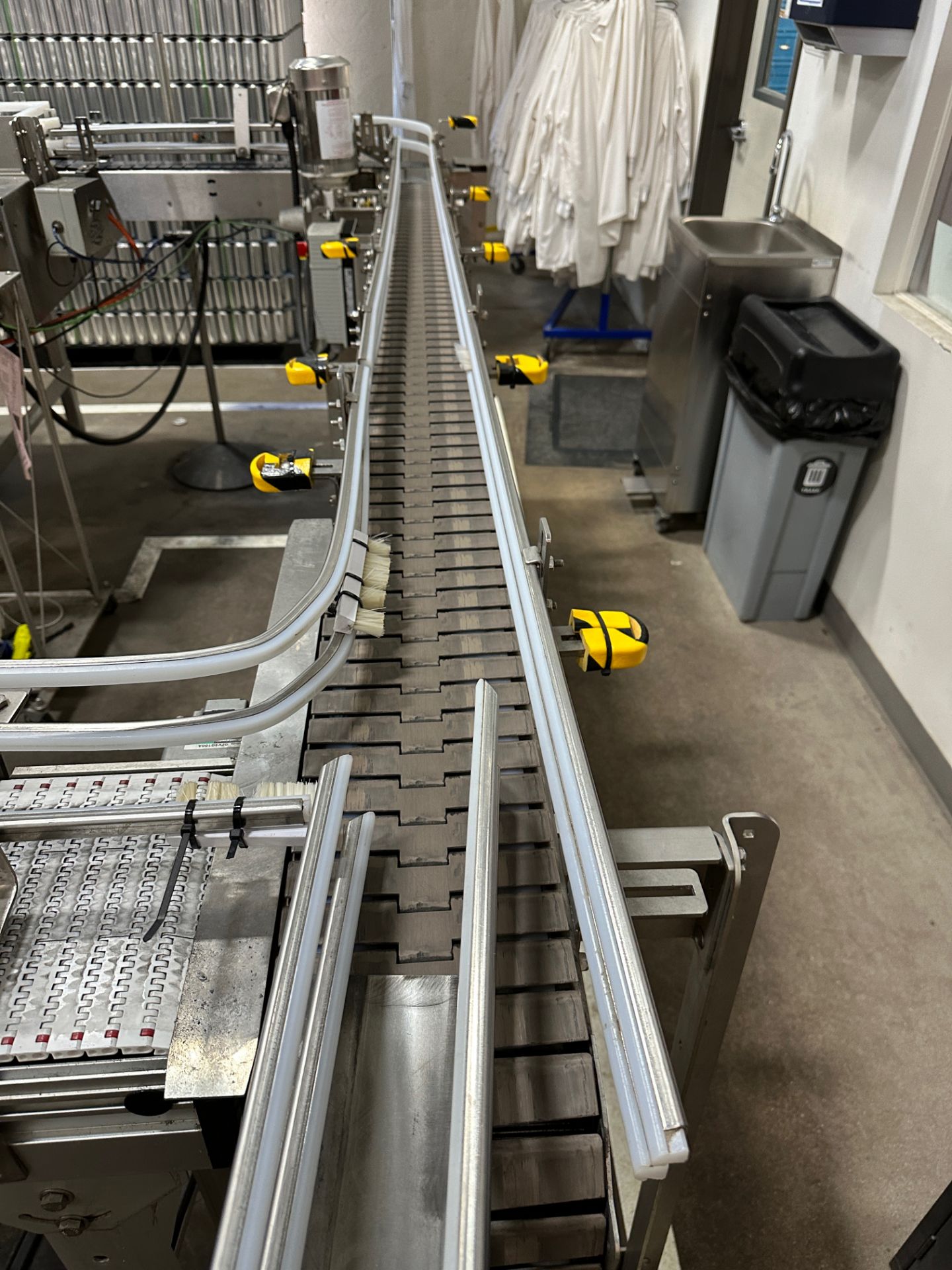 MCE Conveyor from Labelers to Accumulation Table (Approx. 7.5" x 9') | Rig Fee $150