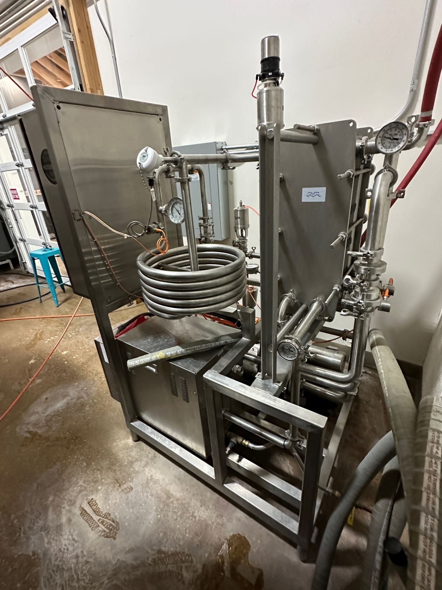 2019 Goodnature CBP 300 Pasteurizer Skid with Alfa Laval Heat Exchanger, Stainless | Rig Fee $350 - Image 3 of 5