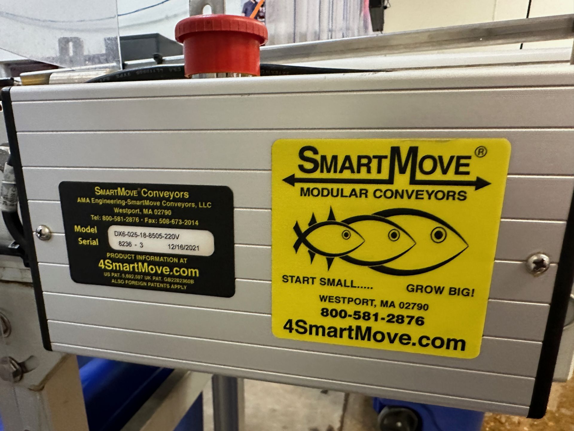 2021 Smart Move Conveyor from Filler to Labeler (Approx. 18" x 5') | Rig Fee $150 - Image 3 of 3