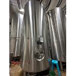2018 ABS 120 BBL Stainless Steel Brite Tank - Dish Bottom, Glycol Jackete | Rig Fee $2150 w/ Saddles