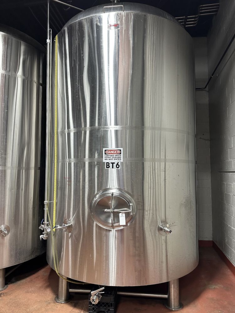 Short Notice 2019-20 Brewery Tank Sale - 2020 DME 120 BBL Brite Tank, (7) 2019 DME and Marks 60 BBL Fermenters, DME 40 BBL FV