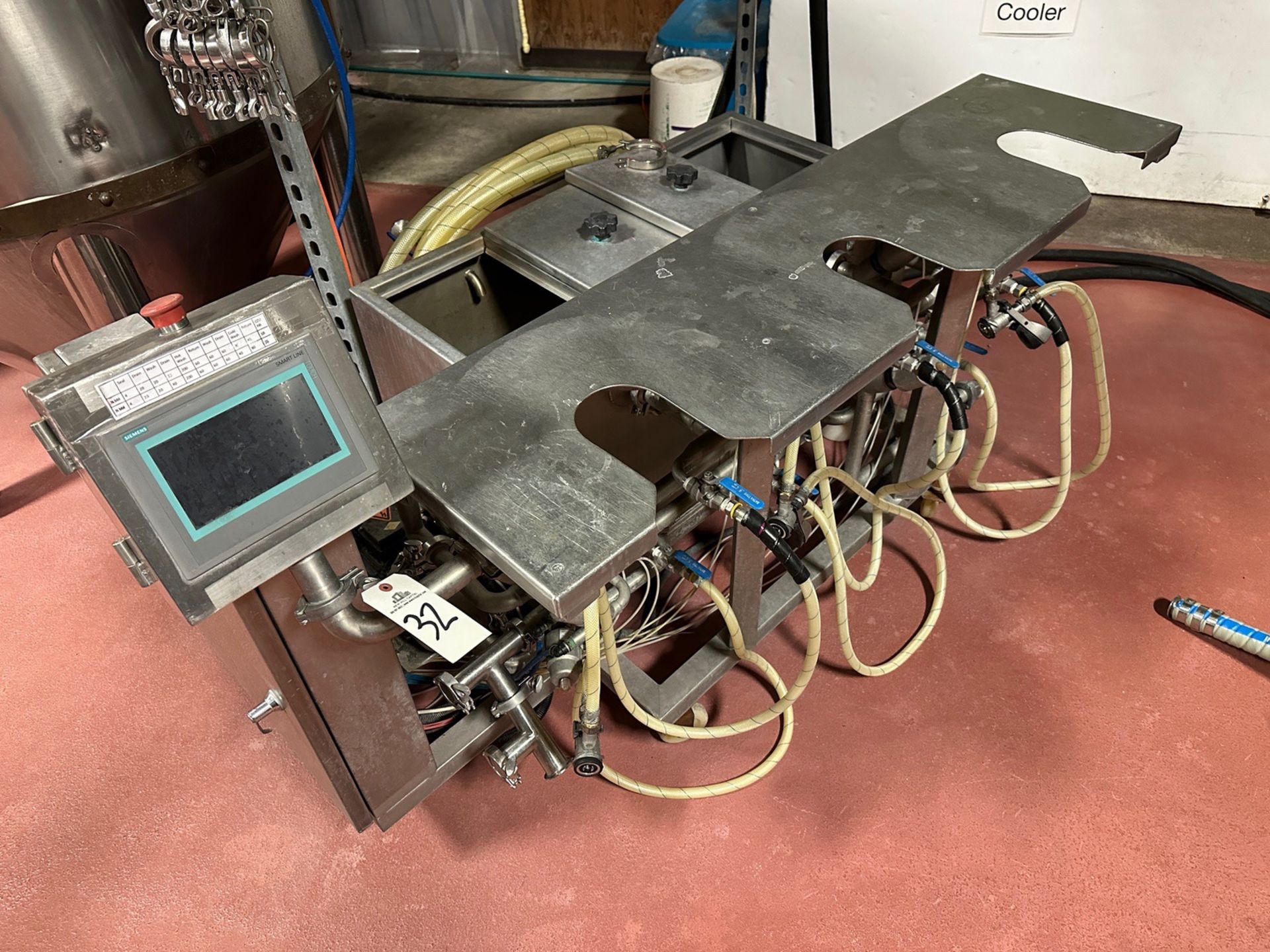 Stainless Steel Keg Washer with Seimens Smart Line Control Panel | Rig Fee $350