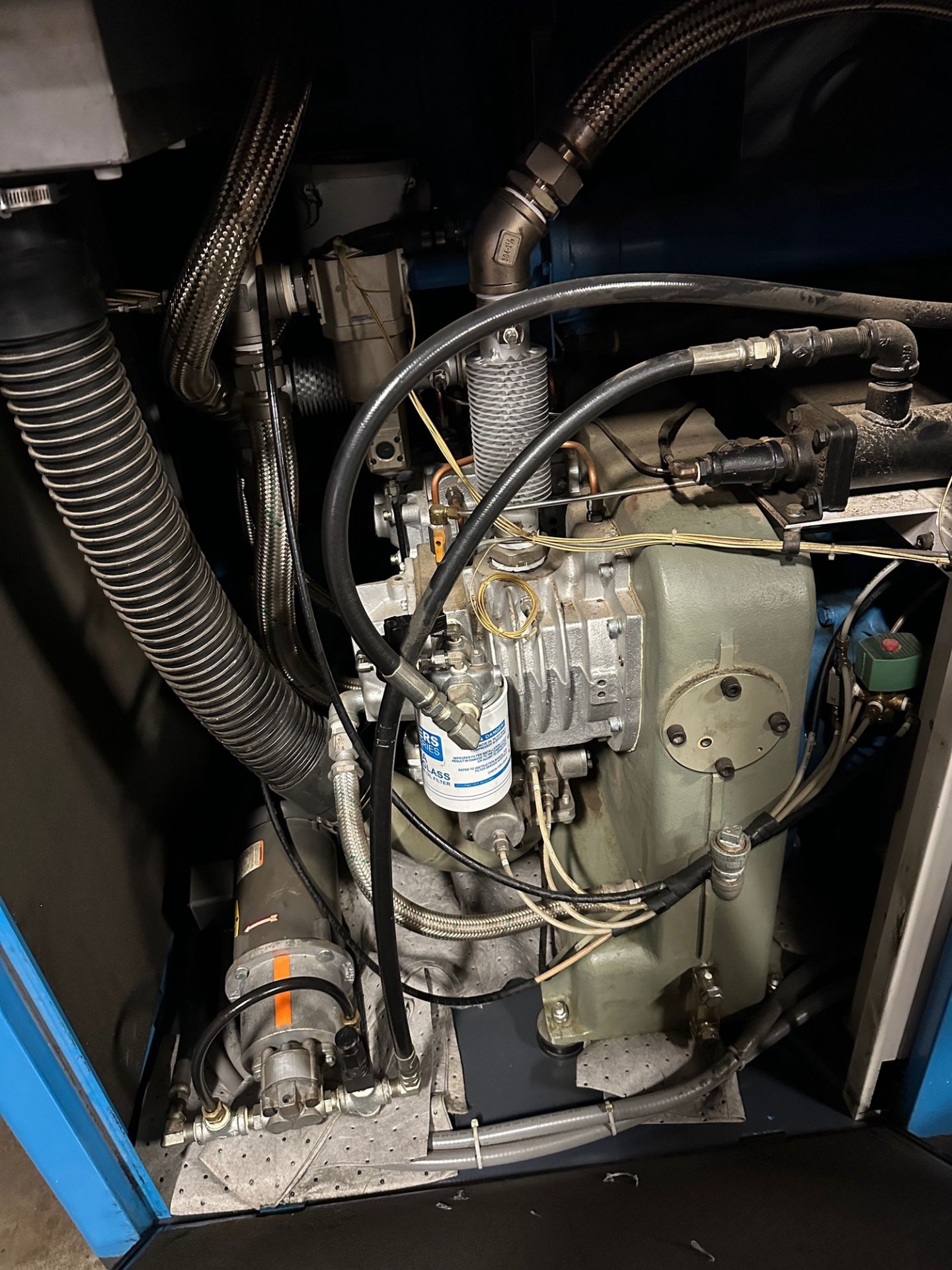 Kobelco Model KNW00-E/L Rotary Screw Air Compressor | Required Rigging ...
