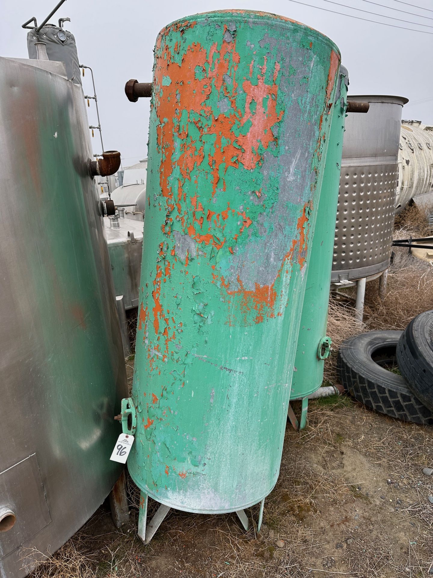 Utility Tank (Approx. 3' Diameter and 7'6" O.H.) | Rig Fee $150
