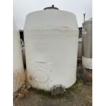 PVC Tank (Approx. 6' Diameter and 8' O.H.) | Rig Fee $225