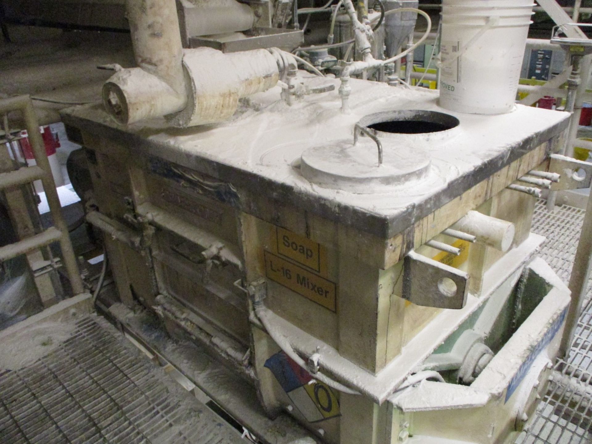 1600 Liter Mazzoni Mixer, Type Ms-1600/El/Pc/A/Nj, Open Sigma Blade Mixer, Packing | Rig Fee $4500