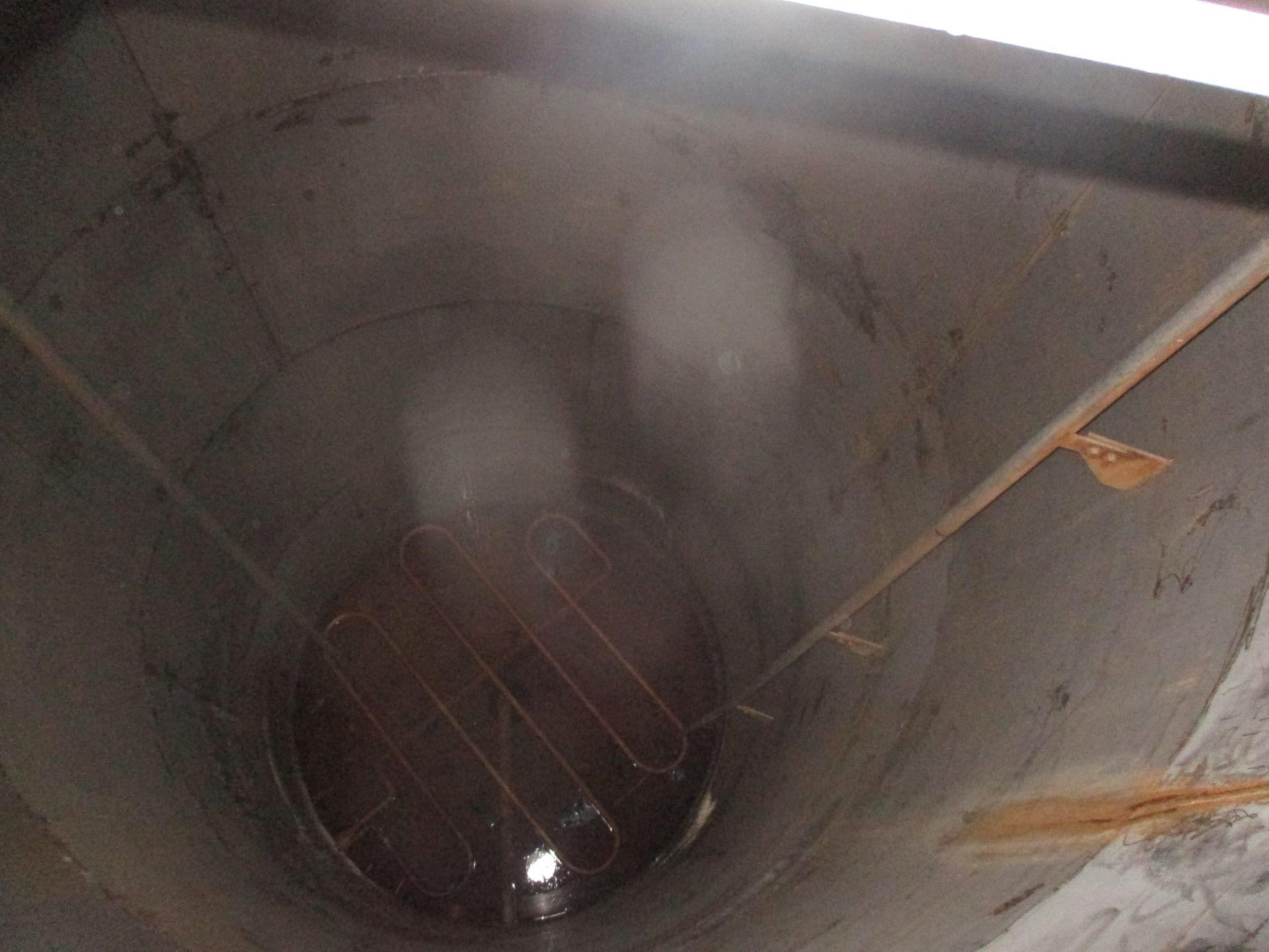 Stainless Steel Tank, Approximately 13' Diameter, Dish Top And Bottom | Rig Fee $10000 (Large Crane) - Image 3 of 4