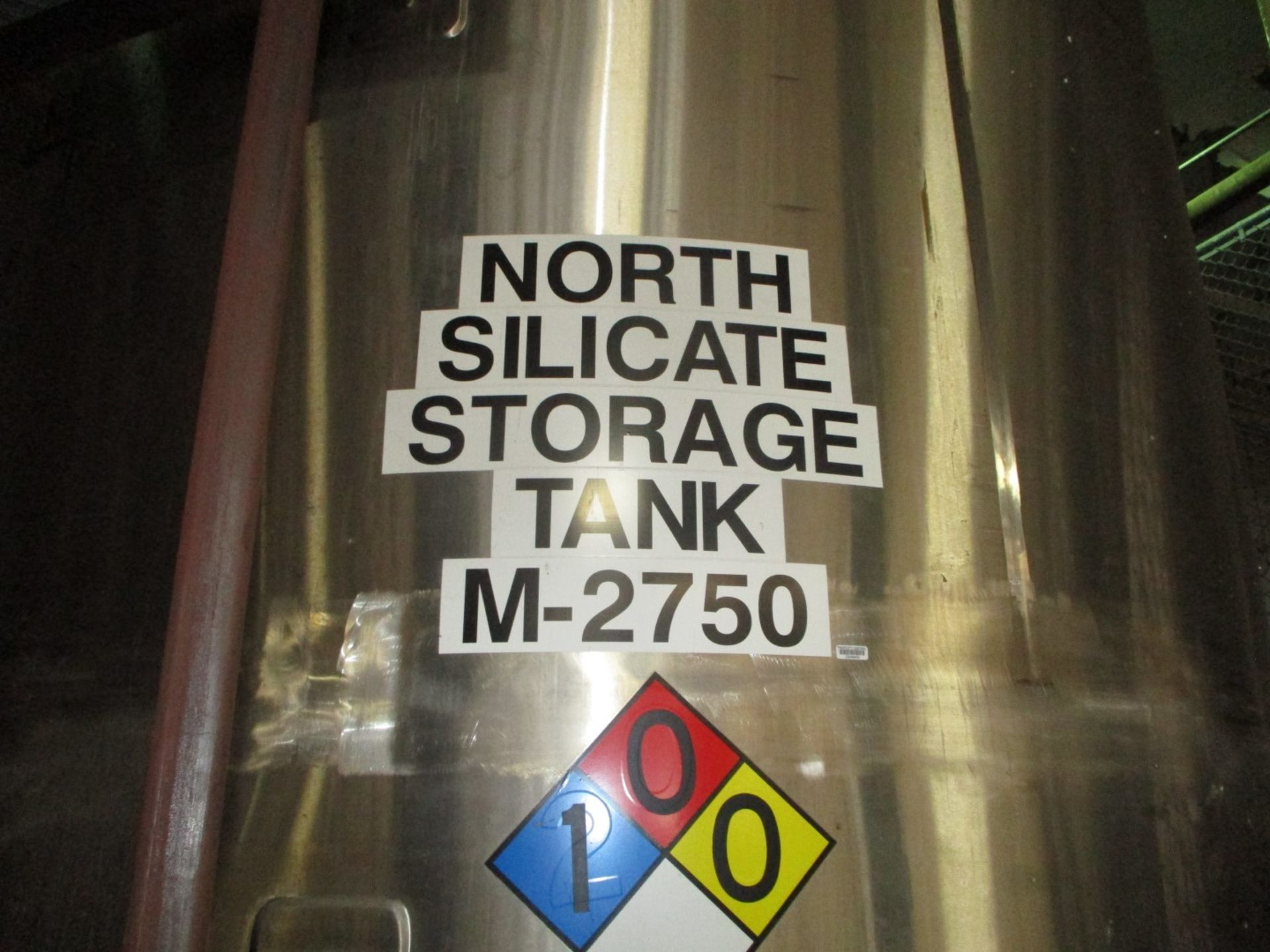 7500 Gallon Letco Tank, Stainless Steel Construction, Approximately 10' Diameter X | Rig Fee $3500 - Image 2 of 5