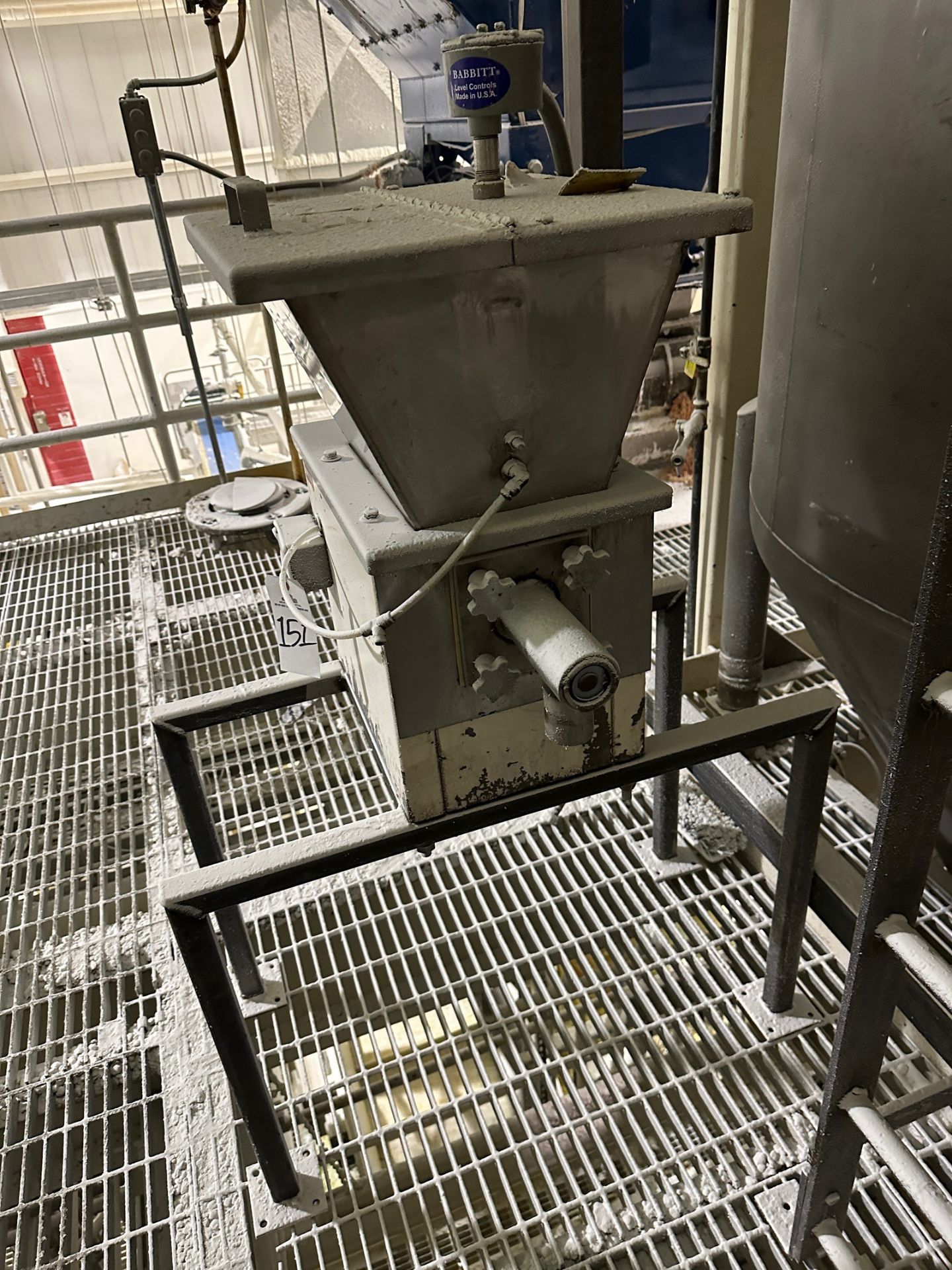 Metalfab Stainless Steel Hopper with Grinder/Auger | Rig Fee $200 - Image 2 of 5