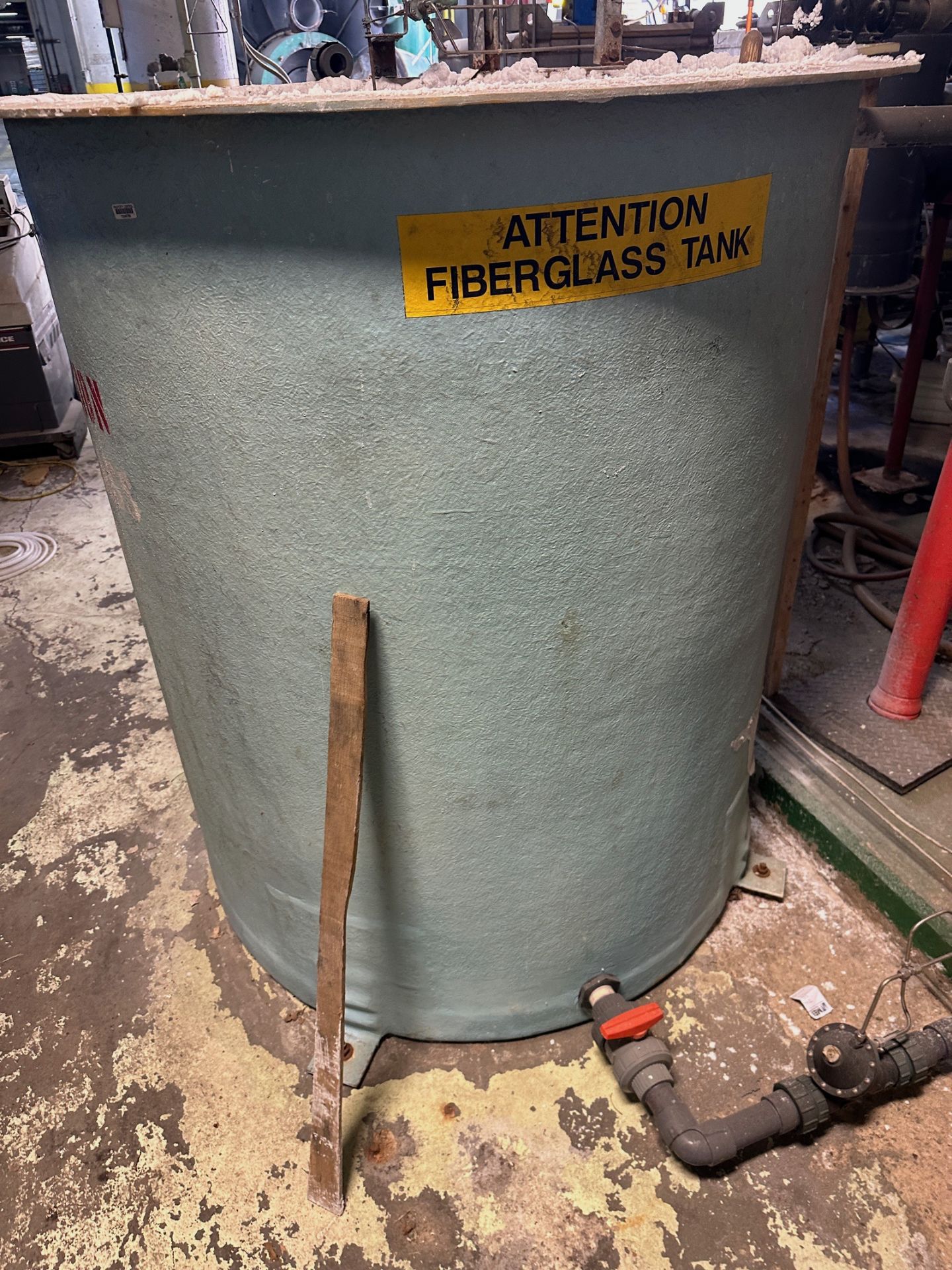Water Brining System with (1) Fiberglass Water Tank (Approx. 11' Diameter and 11'6" | Rig Fee $1500 - Image 4 of 5