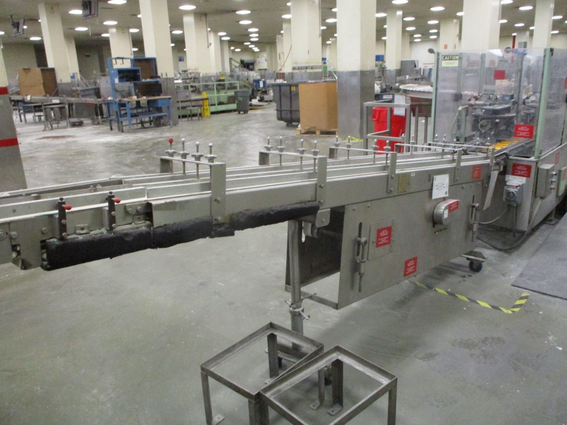 Anderson Dual Lane Discharge Conveyor, 4" Wide X 11' Long Belts | Rig Fee $200