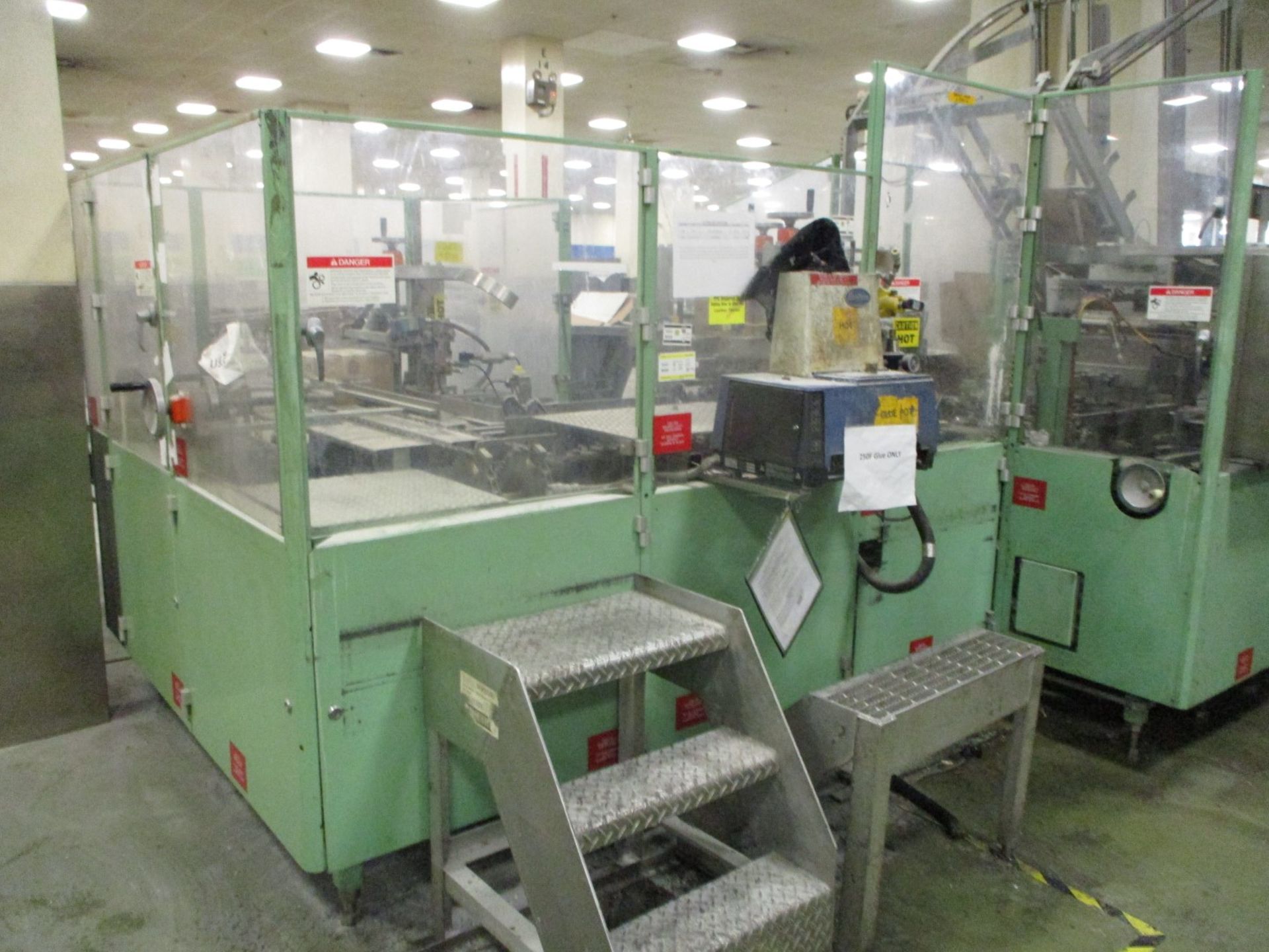 Apv Case Packer, Model Wap-27, Powered Case Feeder, Nordson Gluer, Serial# 2397. | Rig Fee $6000