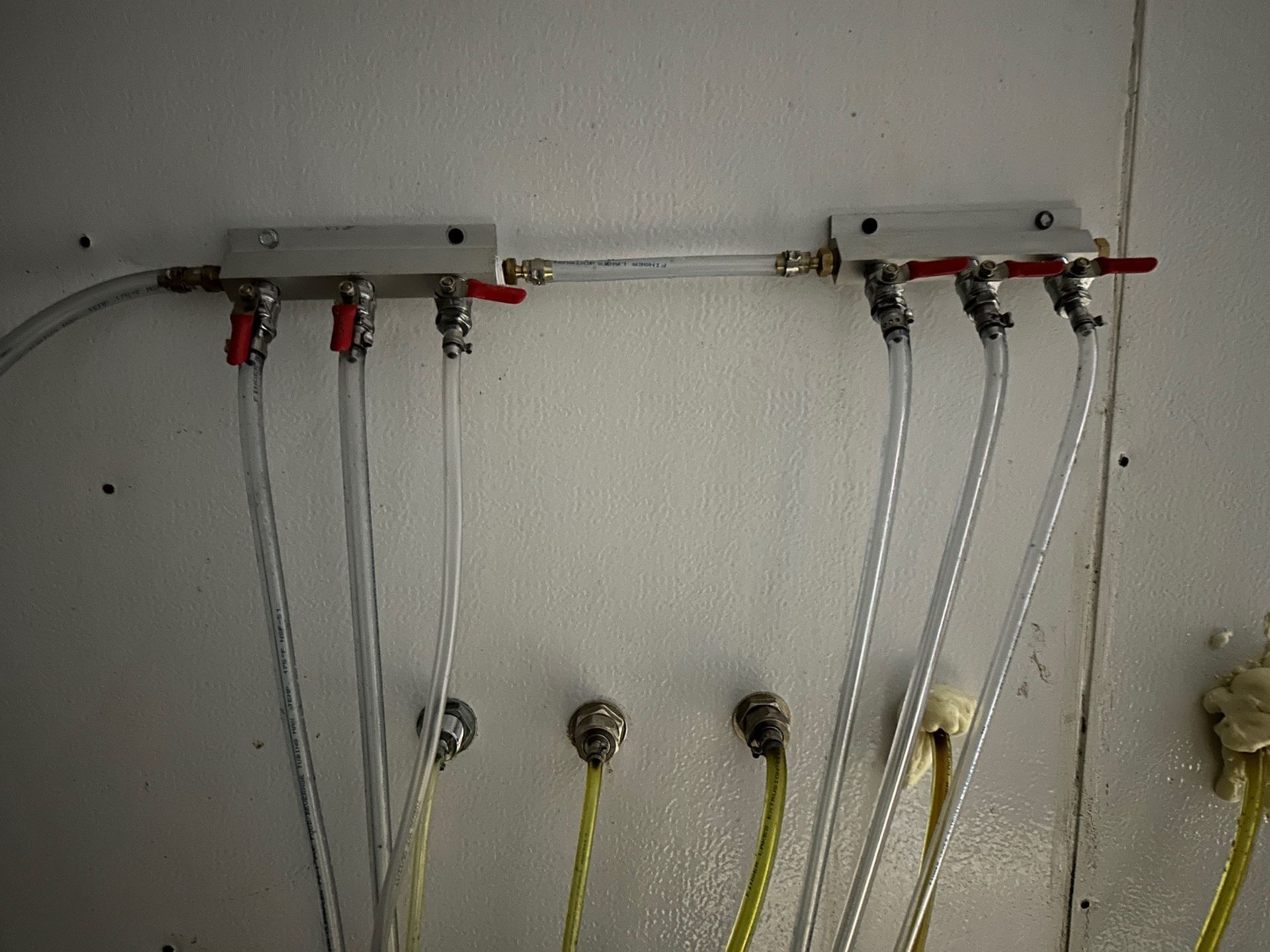 Lot of Draft Faucets with Couplers, Regulator and Drip Trays | Rig Fee $200 - Image 2 of 4