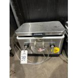 Coldbreak Stainless Steel Jockey Box with (2) Faucets | Rig Fee $20