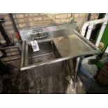 Sani-Safe Stainless Steel Sink (Approx. 26" x 37") | Rig Fee $125