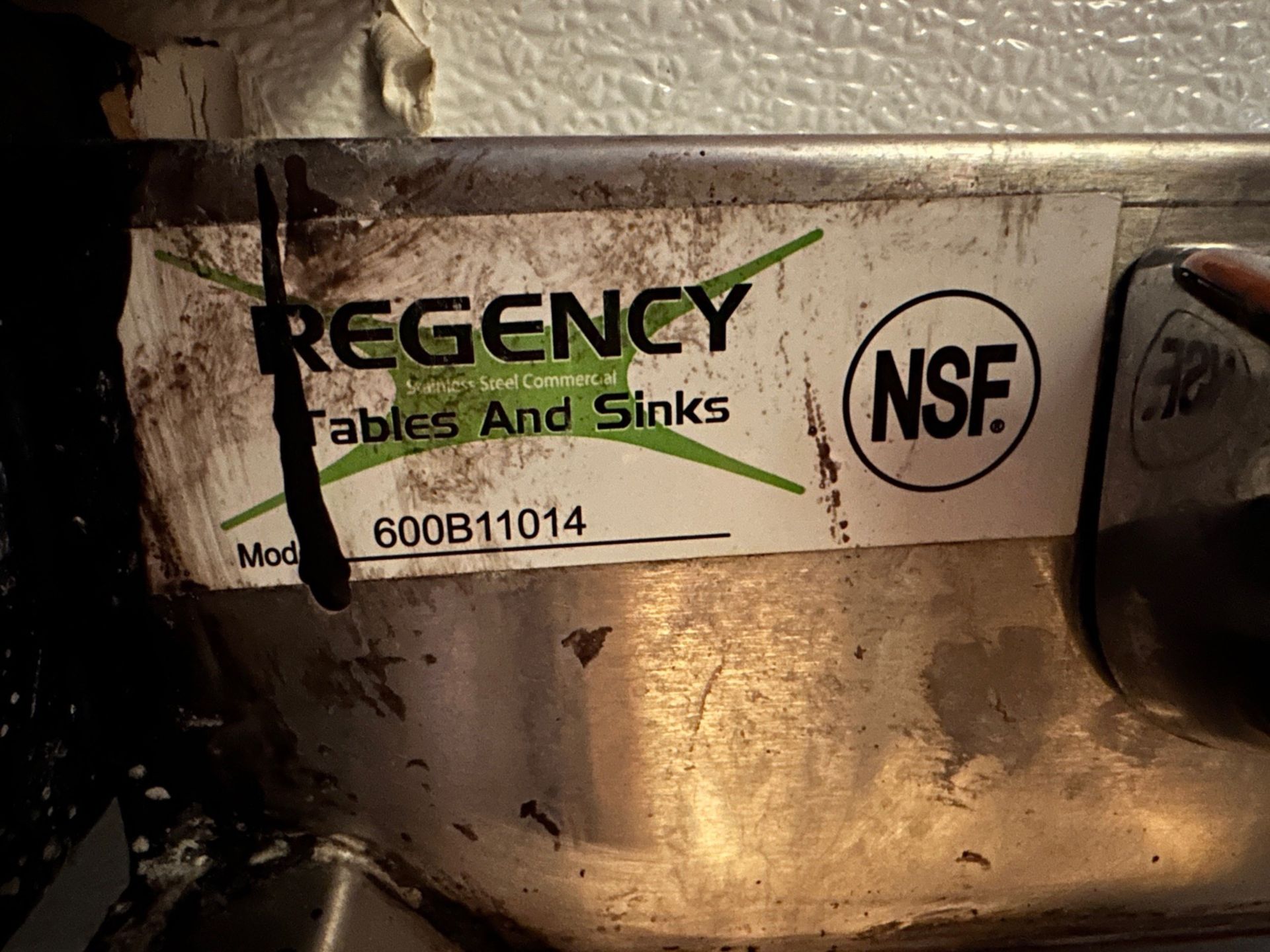 Regency Stainless Steel Hand Wash Sink | Rig Fee $75 - Image 2 of 2
