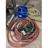 Lot of Heavy Duty Hoses with Sprayers | Rig Fee $30