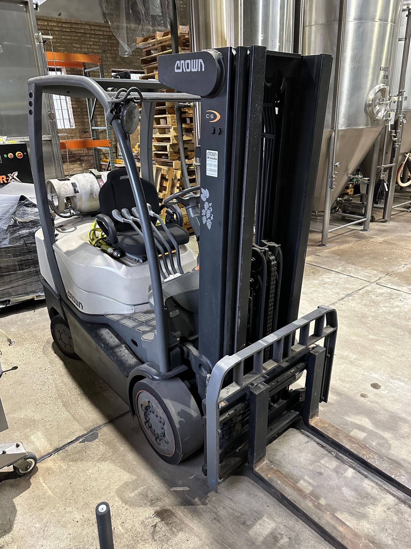 Crown C5 LP Fork Truck with Approx. Approx 3500 Hours (Delayed Delivery) | Rig Fee $50 - Bild 4 aus 7