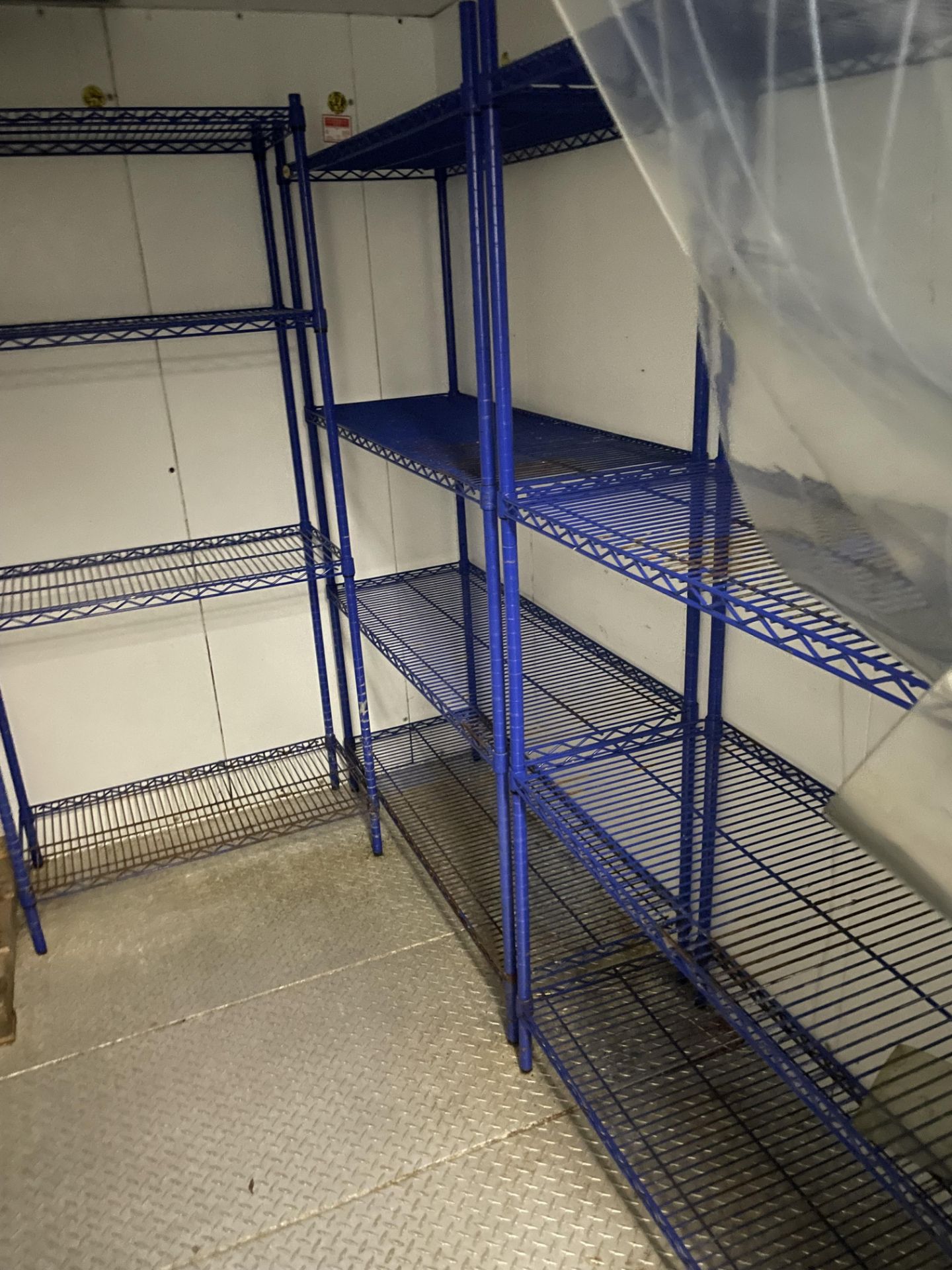 (5) Sections Of Erecta & Plastic Shelving in Walk In Box - Image 3 of 3