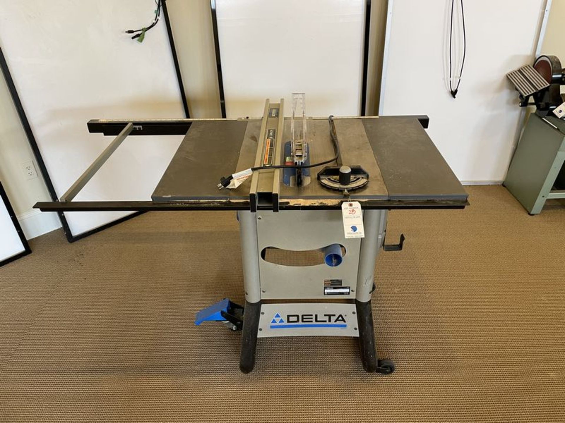 Delta Portable #36-725 10" Left Tilt Table Saw Single Phase