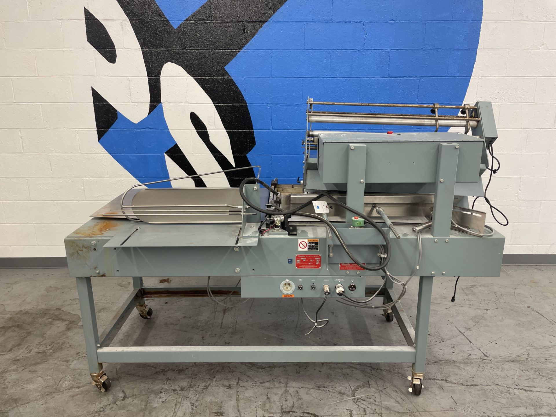 Shanklin #S24C Heat Sealer Conveyer, Single Phase, SN: S0324