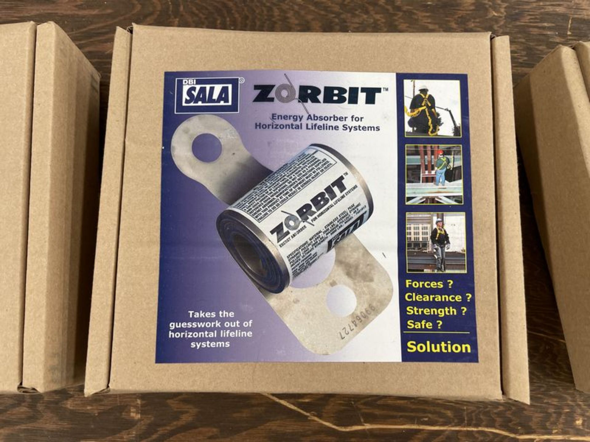 DBI Sala #7401031 Zorbit Energy absorber For Horizontal Life line Systems NIB