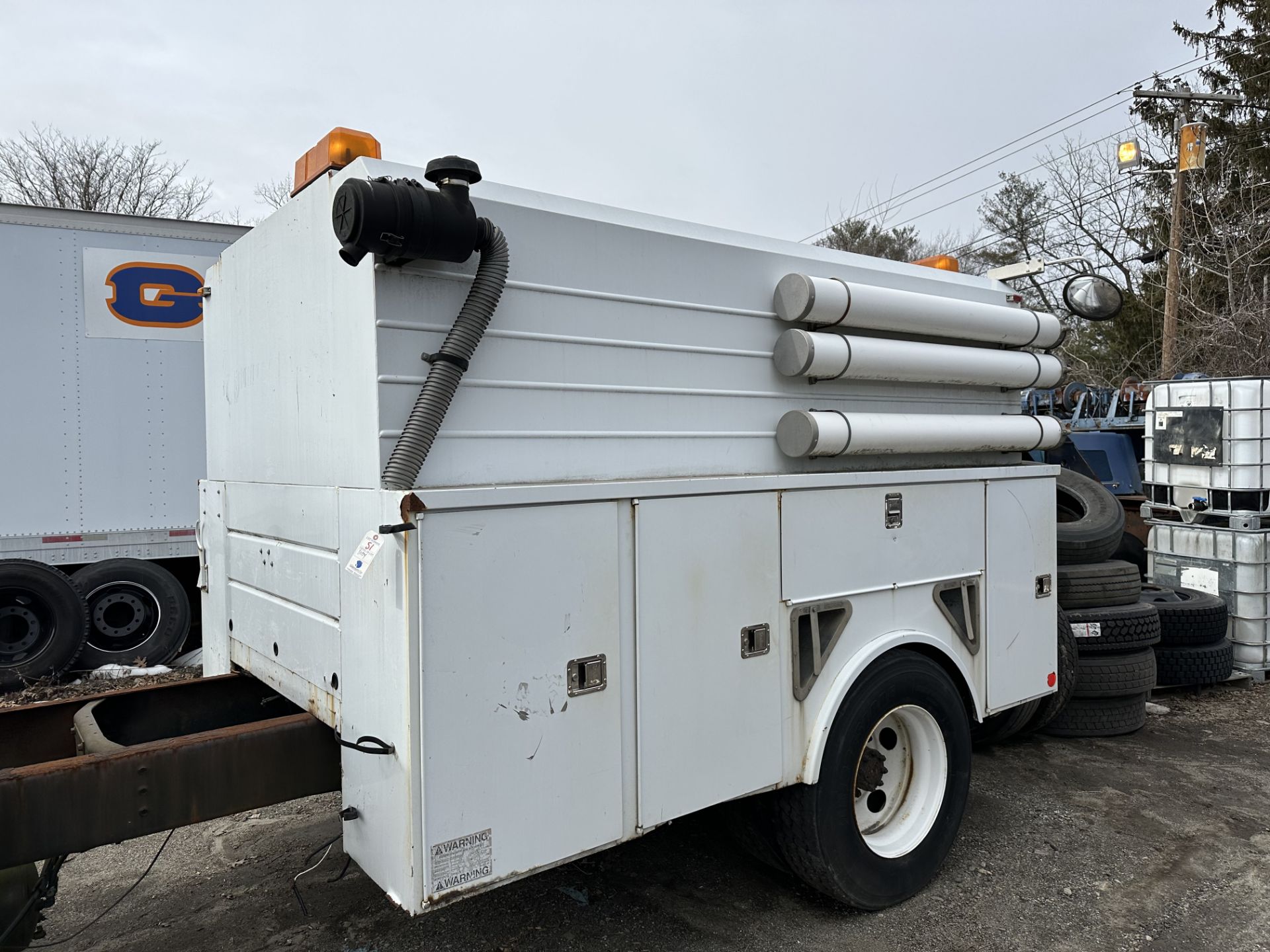 Reading 12' Utility Body w/ Roll up Door & Hose Reel