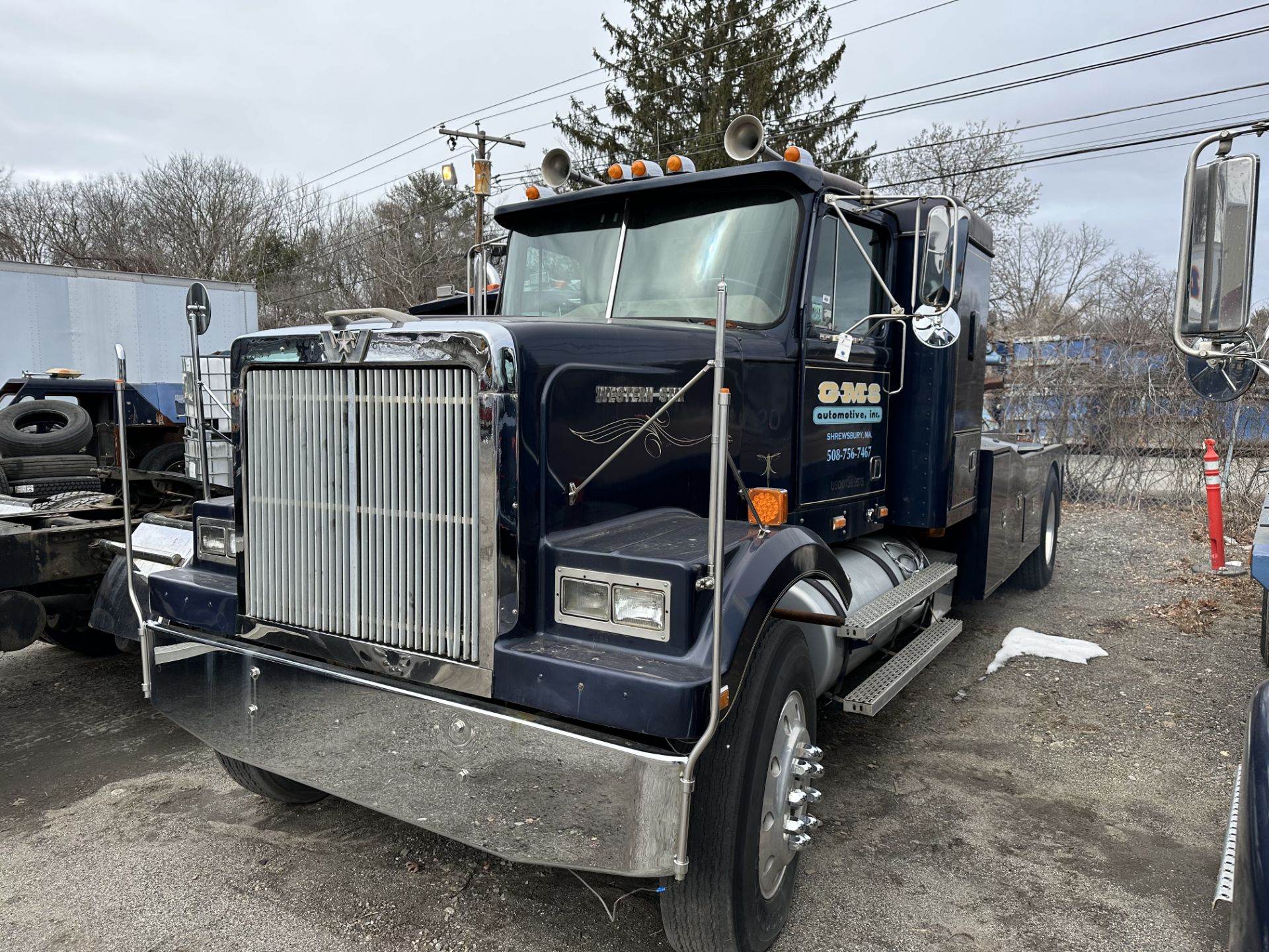 1986 Western Star, 6 Wheel Wrecker Truck w/Hydraulic Controls, Odom: 573,239, GVW 34,500 (RUNS) - Image 3 of 8