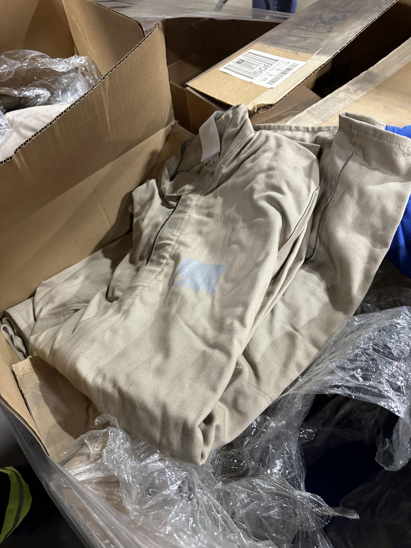 {LOT} On Pallet - Some New Some Used Flame Retardent Jackets - Image 2 of 5