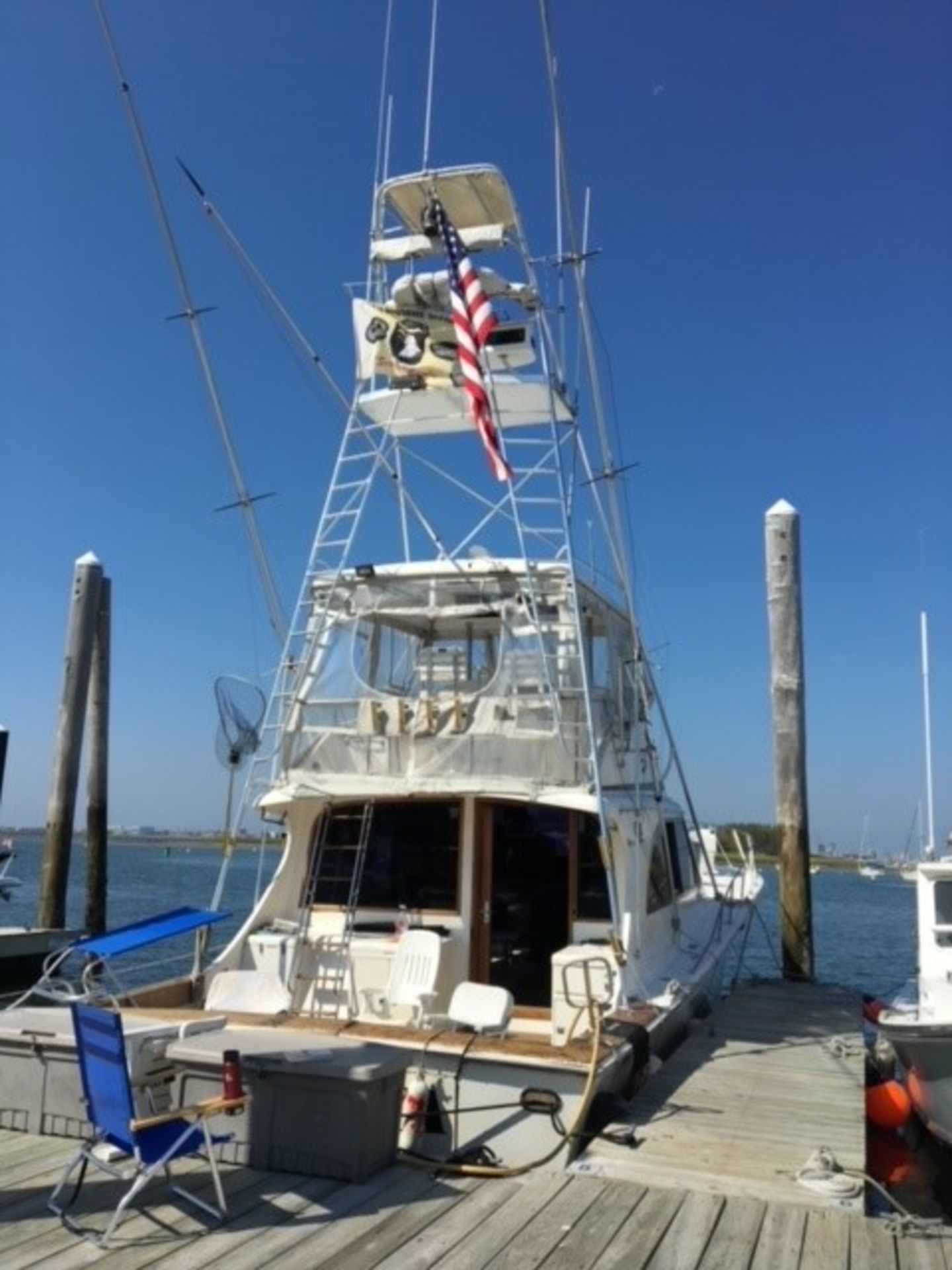 1991 Jersey Dawn III SF, 47' Sport Fishing Vessel, Twin Detroit Diesel 6V92 550 HP Motors, SEE DESC. - Image 4 of 52