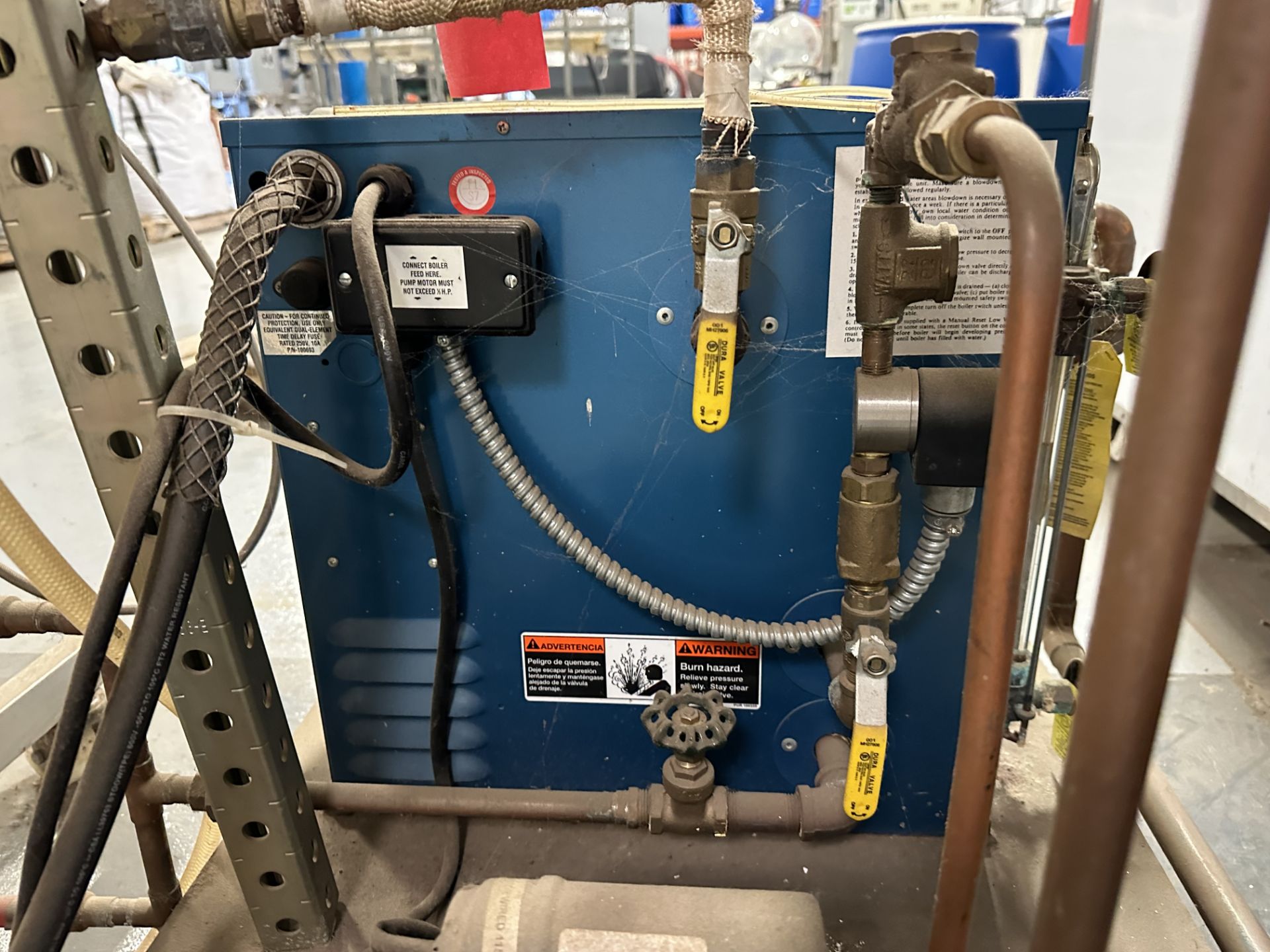 Sussman #MBA18, 18KW Boiler, 3 Phase, 480Volt (See Tag For Additional Info) - Image 5 of 5