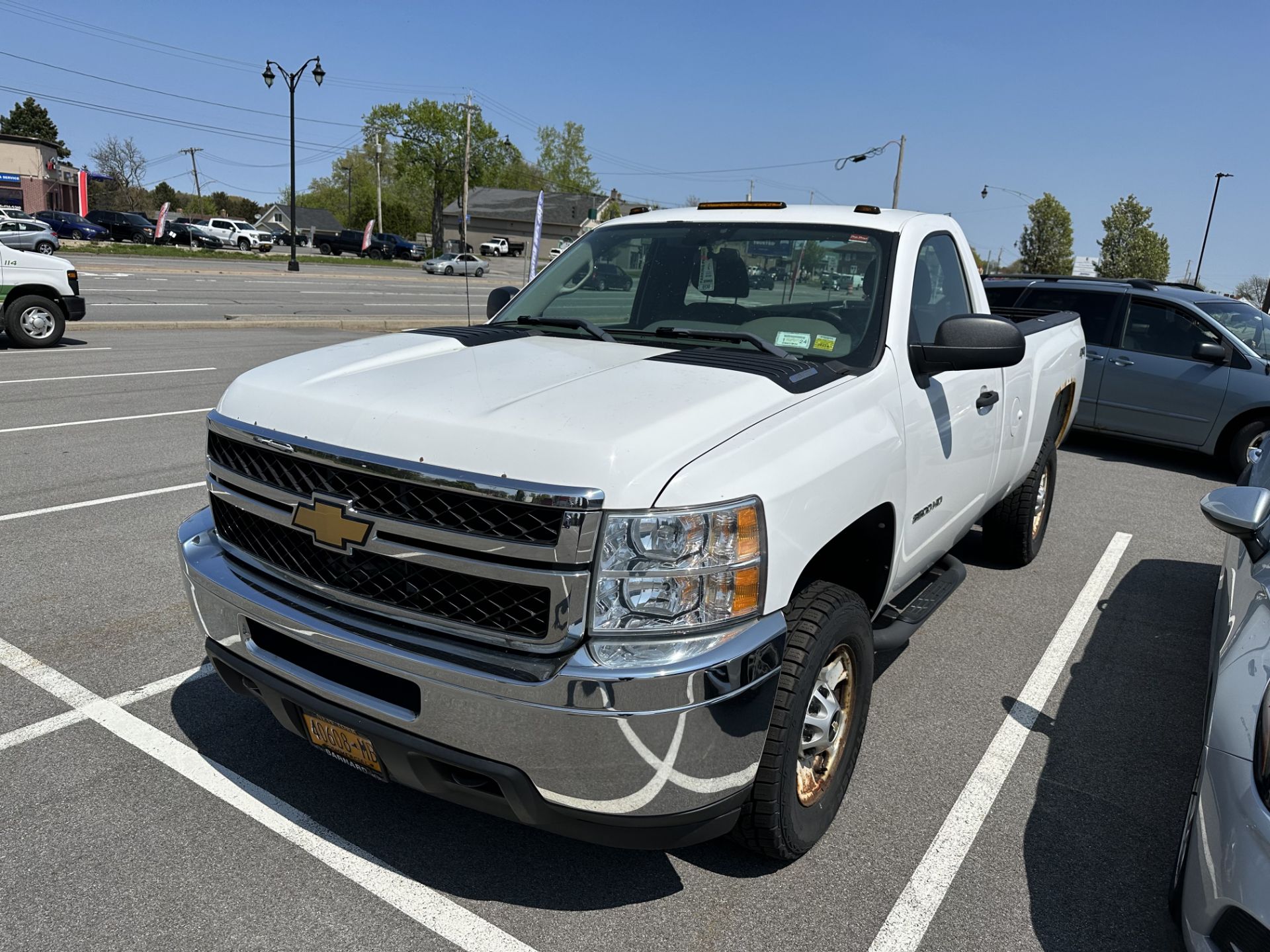 RUNS - 2012 Chevrolet Silverado 2500 HD, 2 Door Pickup Truck, 4WD, 8 Cylinder Vortec Gas,Odom:54,910