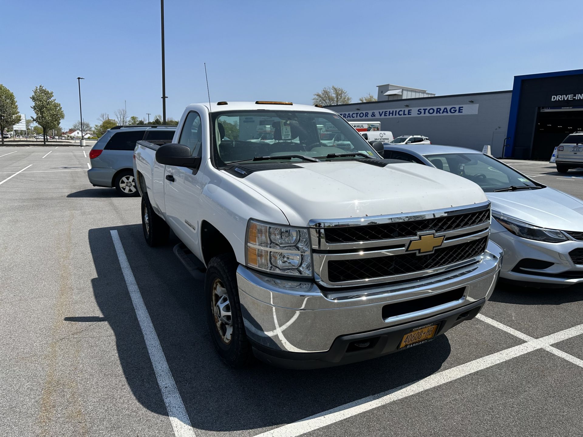 RUNS - 2012 Chevrolet Silverado 2500 HD, 2 Door Pickup Truck, 4WD, 8 Cylinder Vortec Gas,Odom:54,910 - Image 5 of 12