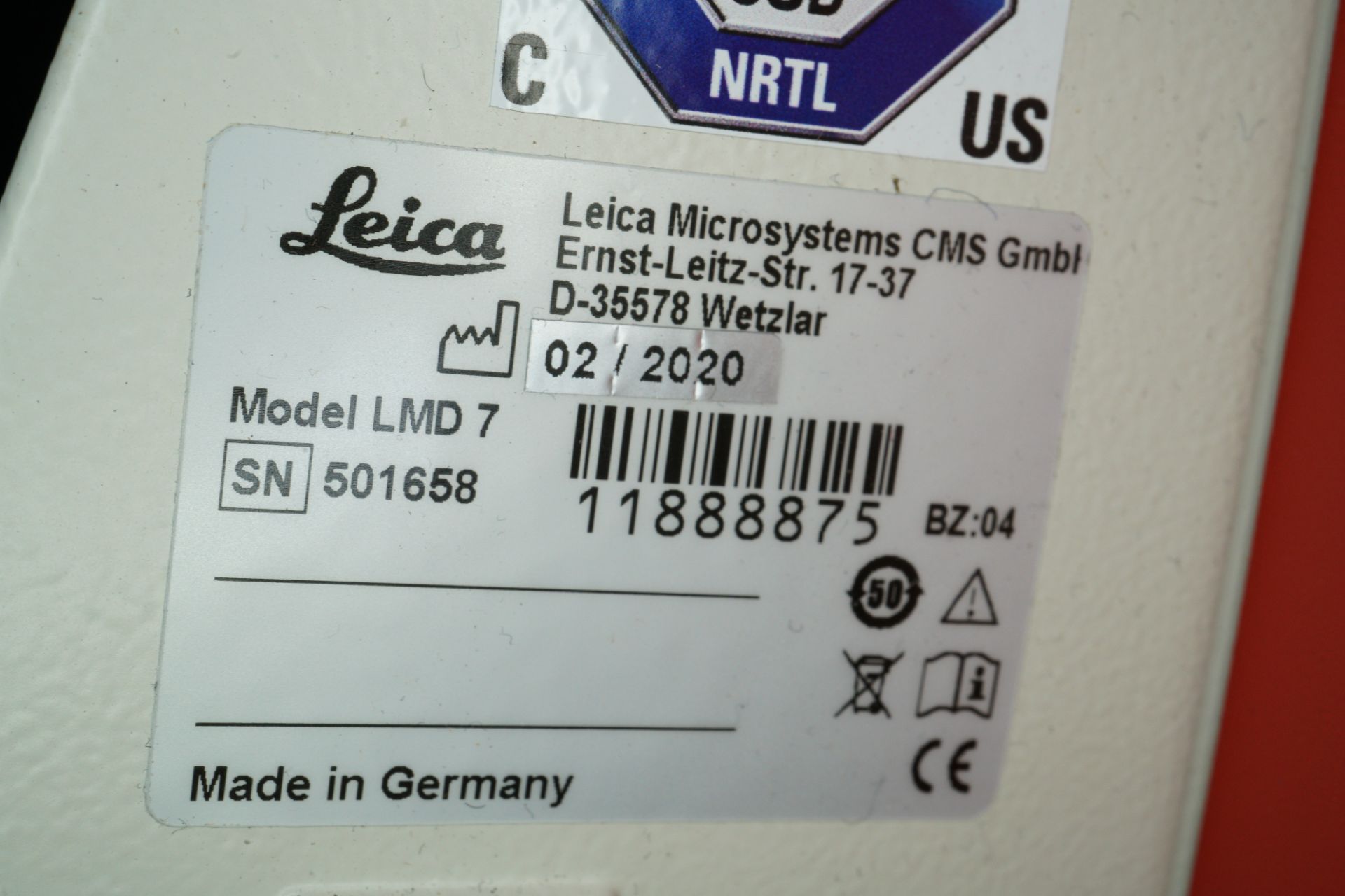 Leica LMD 7 Laser-Capture Microdissection (LCM) Microscope , W HG Light Source FURTHER - Image 19 of 30