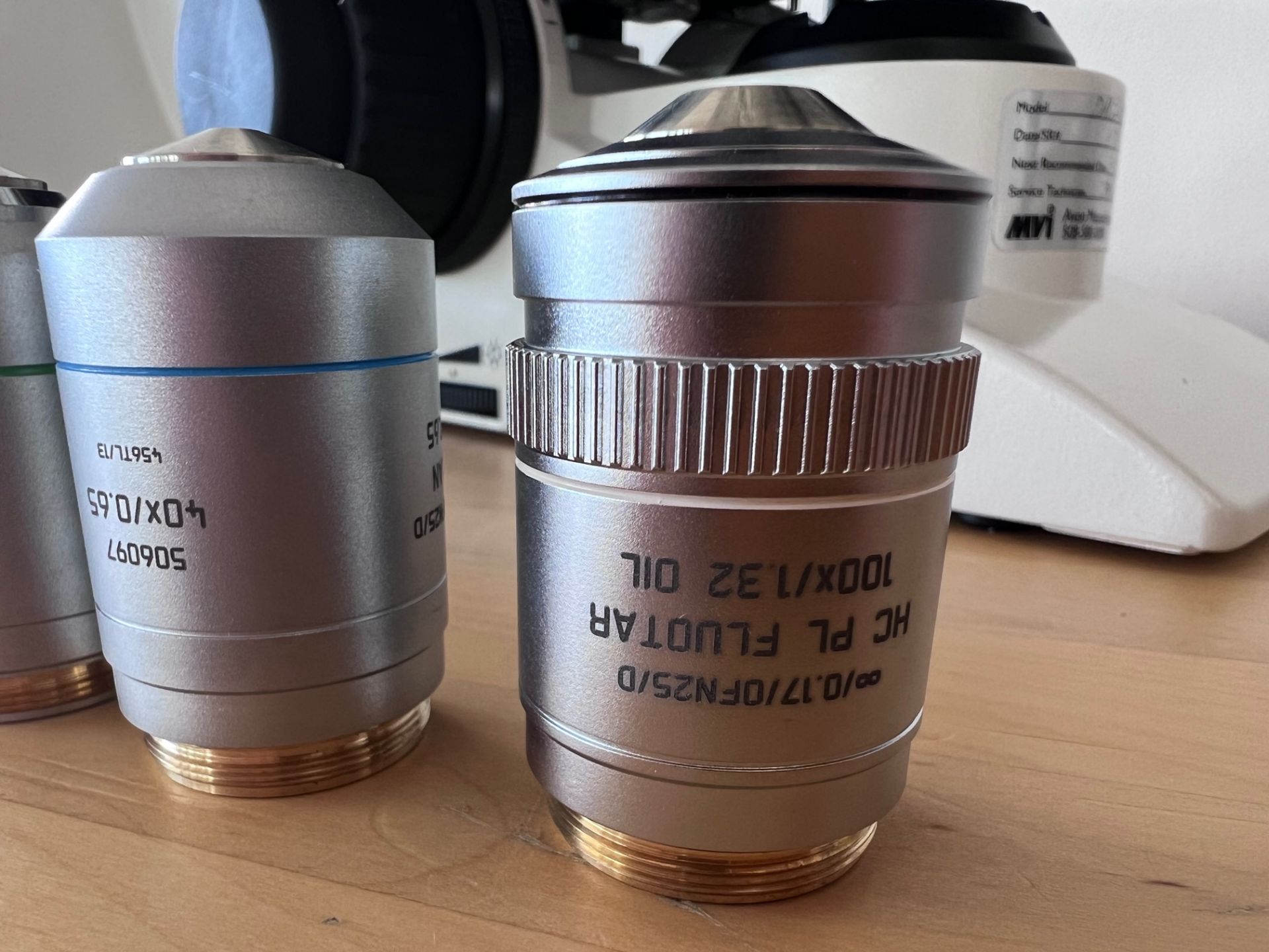 2018 Leica DM2500 LED Optical Microscope w/5 Objectives - Objectives eN Plan 5x/0.12 10x/0.25 20x/0. - Image 20 of 23