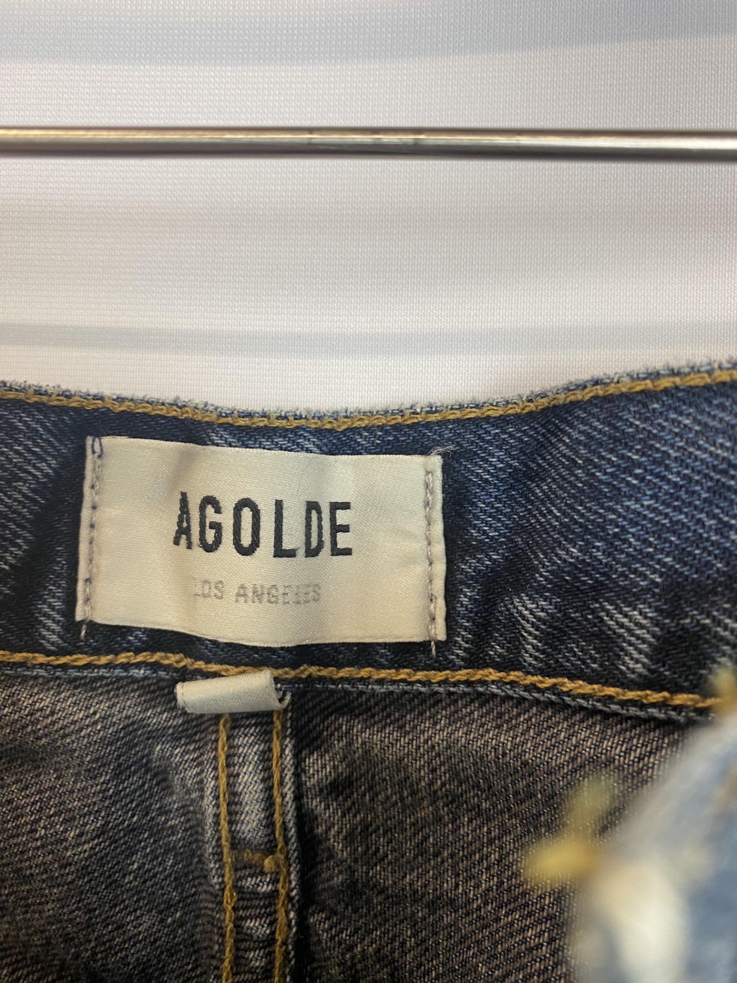 Agolde 90's Pinch Waist Denim Jean, Button Front, Size: 25, Original Retail Price: $198 - Bild 4 aus 4