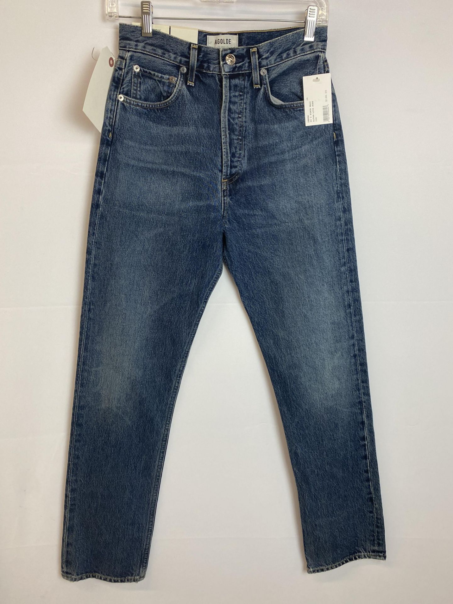 Agolde 90's Pinch Waist Denim Jean, Size:24, Original Retail Price: $198