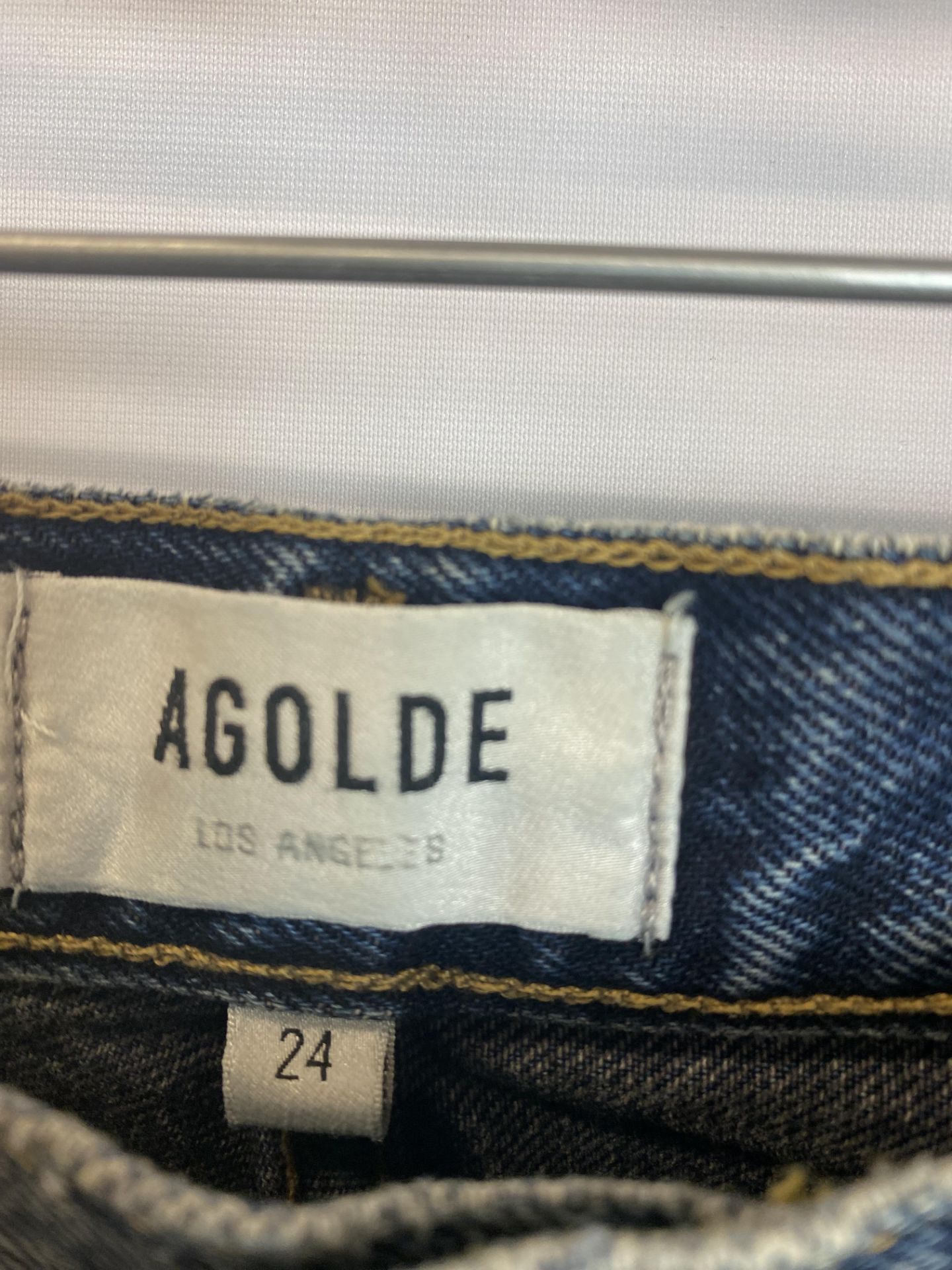 Agolde 90's Pinch Waist Denim Jean, Size:24, Original Retail Price: $198 - Bild 4 aus 4