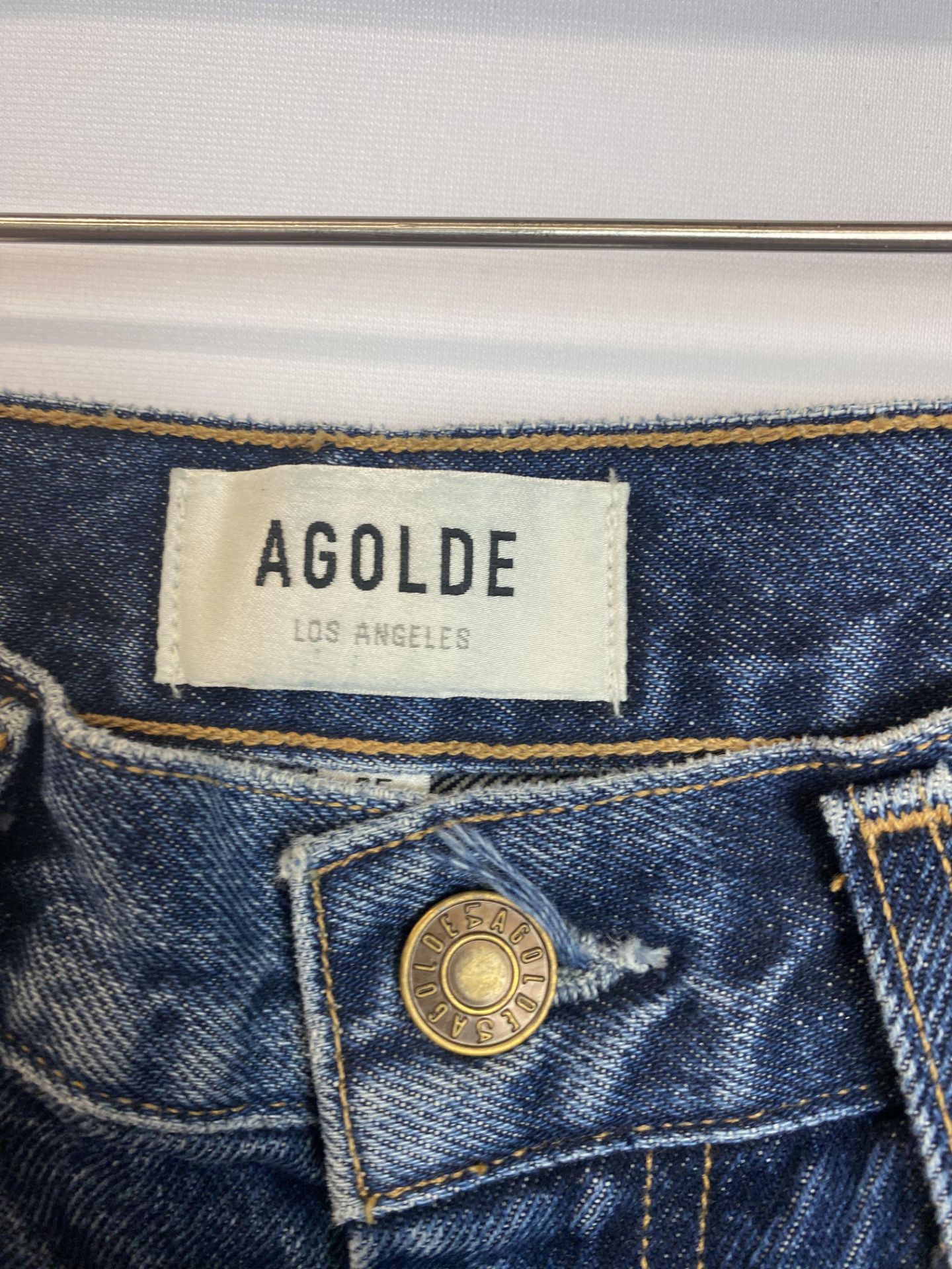 Agolde Pinch Waist Denim High Rise Kick Jean, Size 25, Original Retail Price: $198 - Bild 4 aus 4