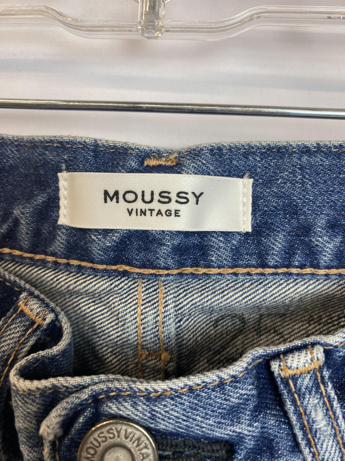Moussy Vintage Denim LT MV Merry Taperie Jean, Size:25, Original Retail Price: $345 - Bild 4 aus 4