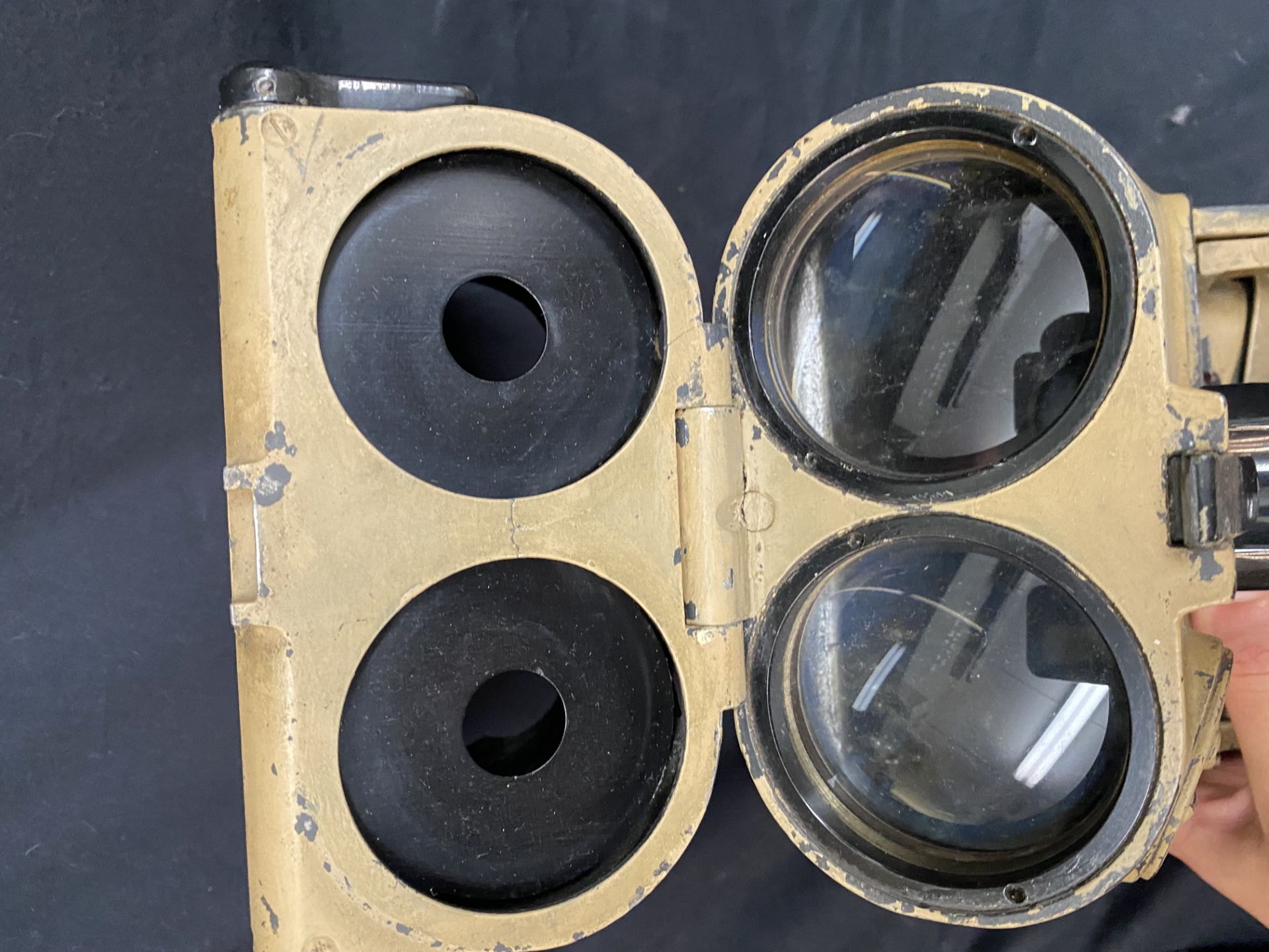 German Tank Sight WWII Appears Complete w/ Sight Covers Optics Unknown 24" - Image 3 of 6