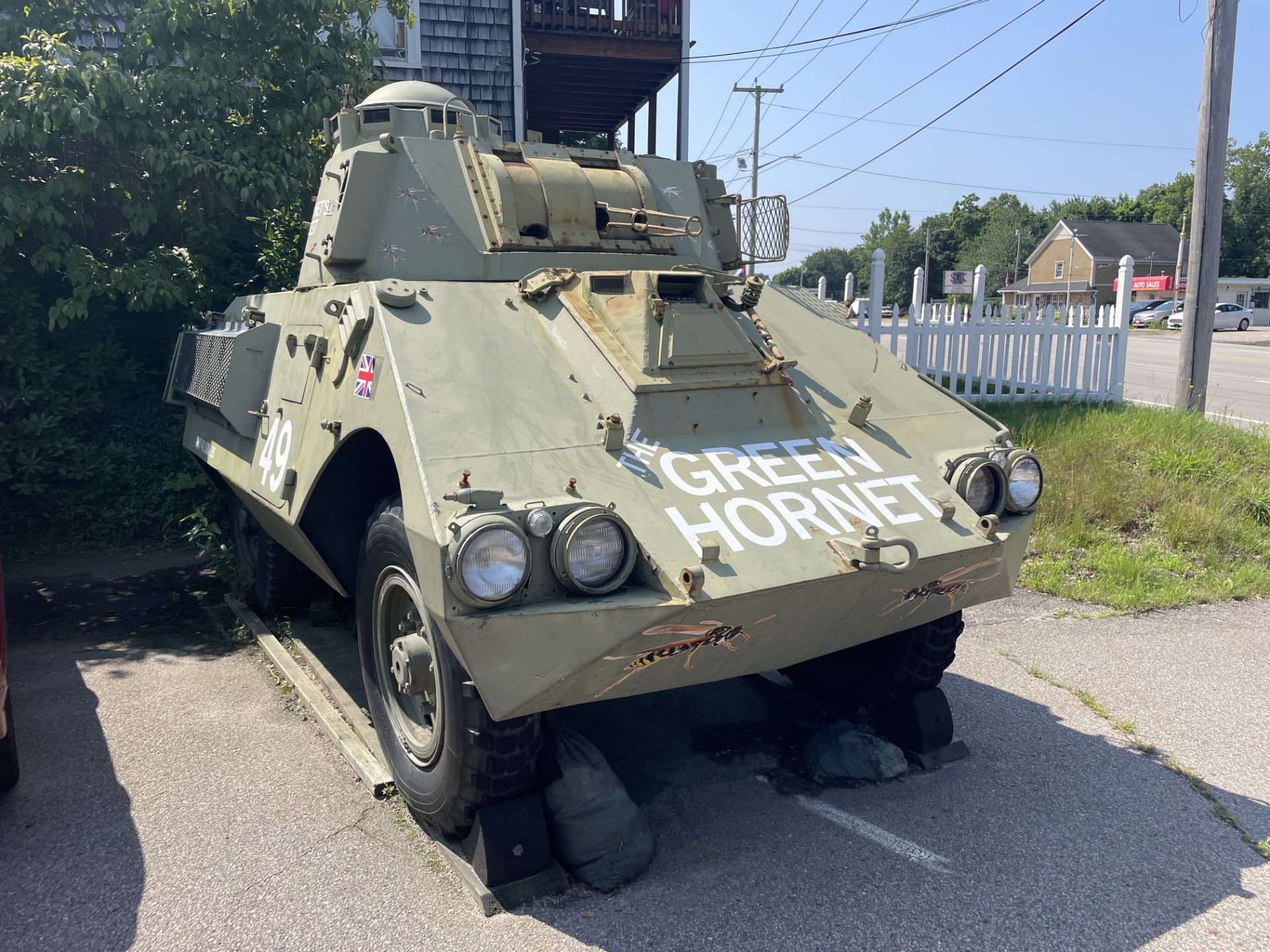 FN 4 RM 62F Armored Car As Seen in the film "Dogs of War" - Has Ford 6 Cylinder Motor and