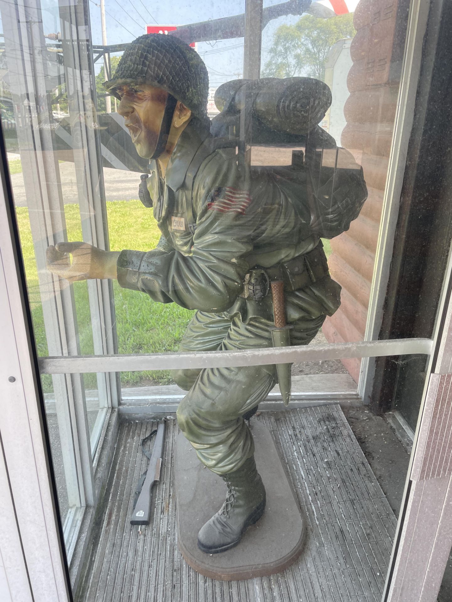 US Army Resin Statue Appears WWII