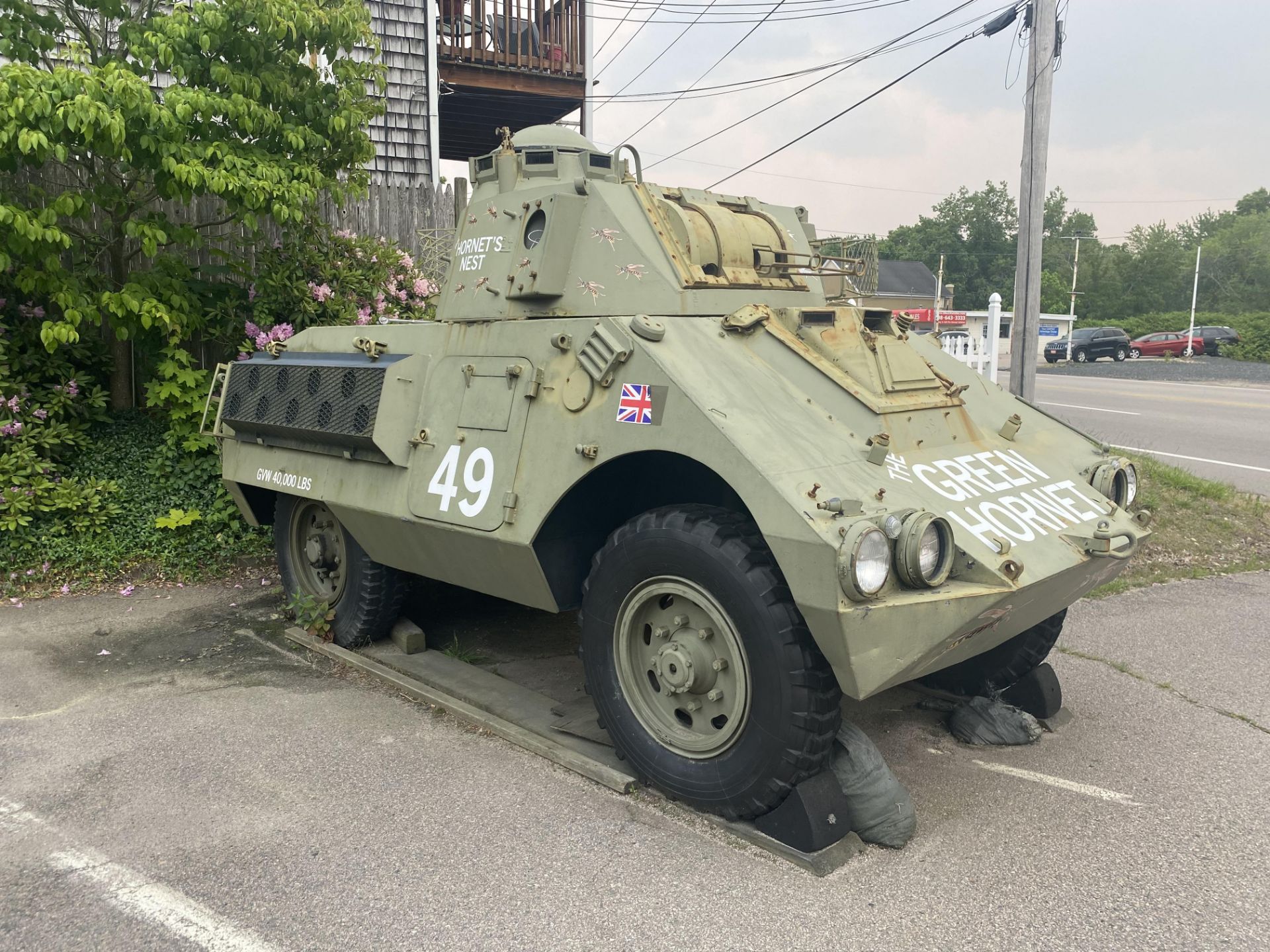FN 4 RM 62F Armored Car As Seen in the film "Dogs of War" - Has Ford 6 Cylinder Motor and - Image 3 of 16