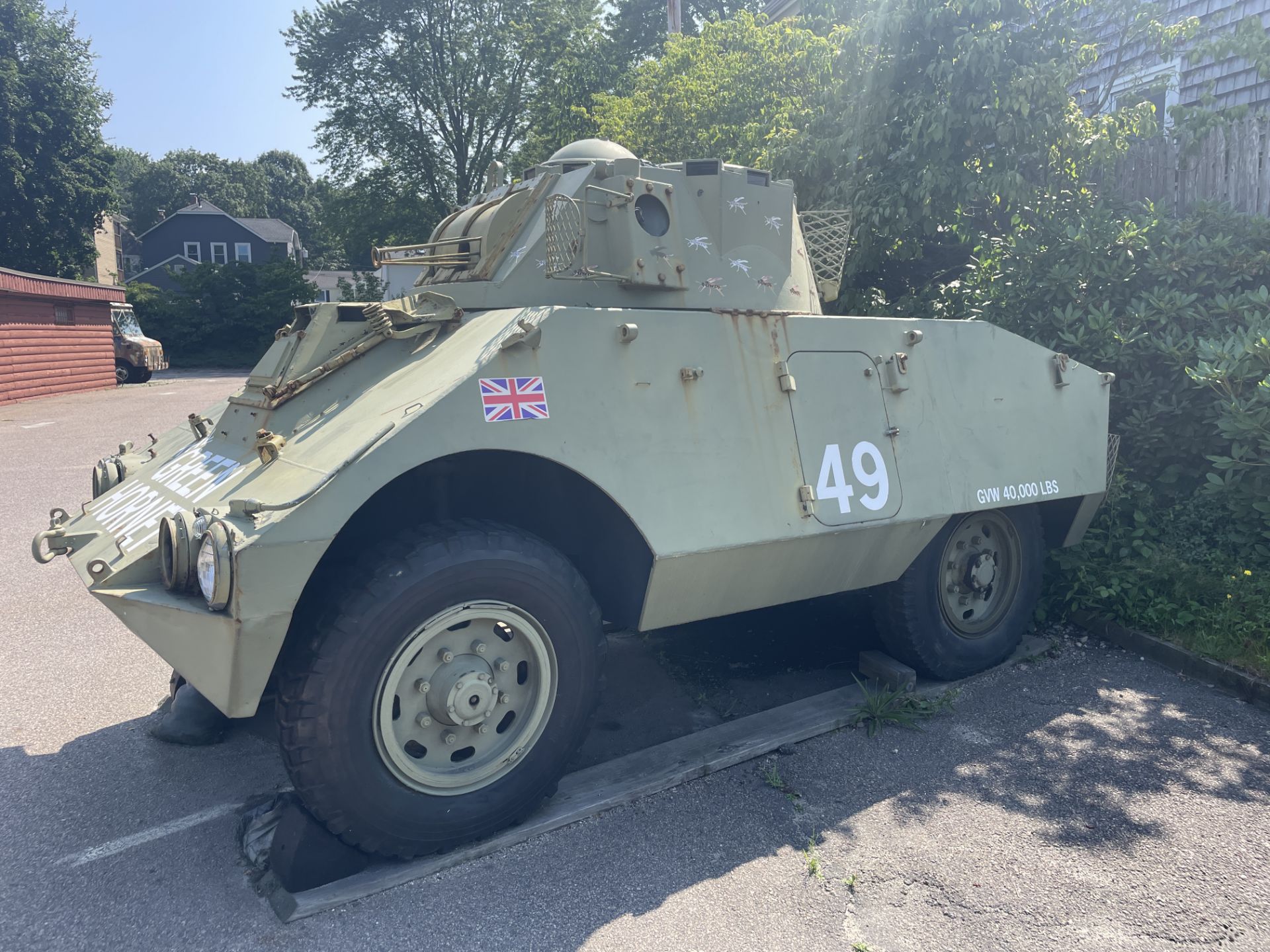 FN 4 RM 62F Armored Car As Seen in the film "Dogs of War" - Has Ford 6 Cylinder Motor and - Image 13 of 16
