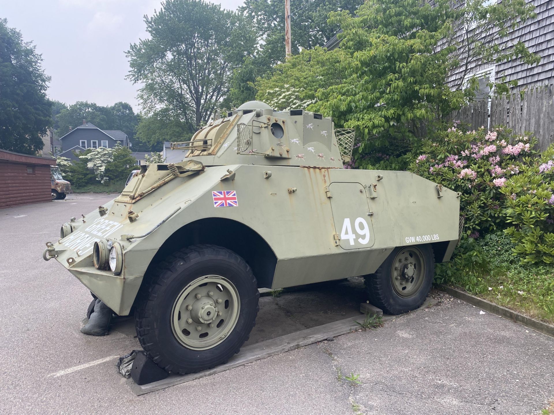 FN 4 RM 62F Armored Car As Seen in the film "Dogs of War" - Has Ford 6 Cylinder Motor and - Image 4 of 16