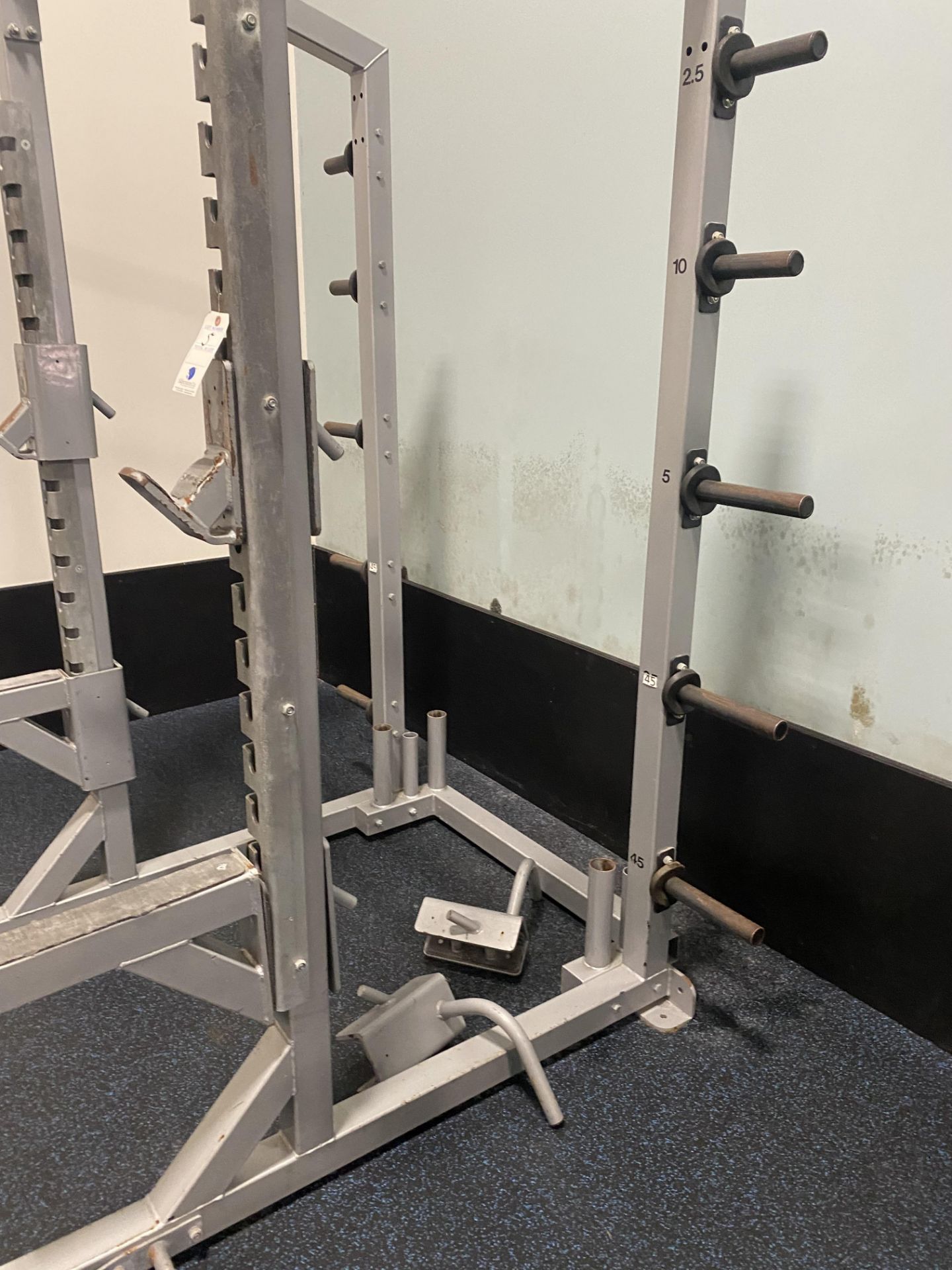 Squat Rack w/ Safety Bars, Weight Holder, and Pull up Bar (No Weights) - Image 6 of 6